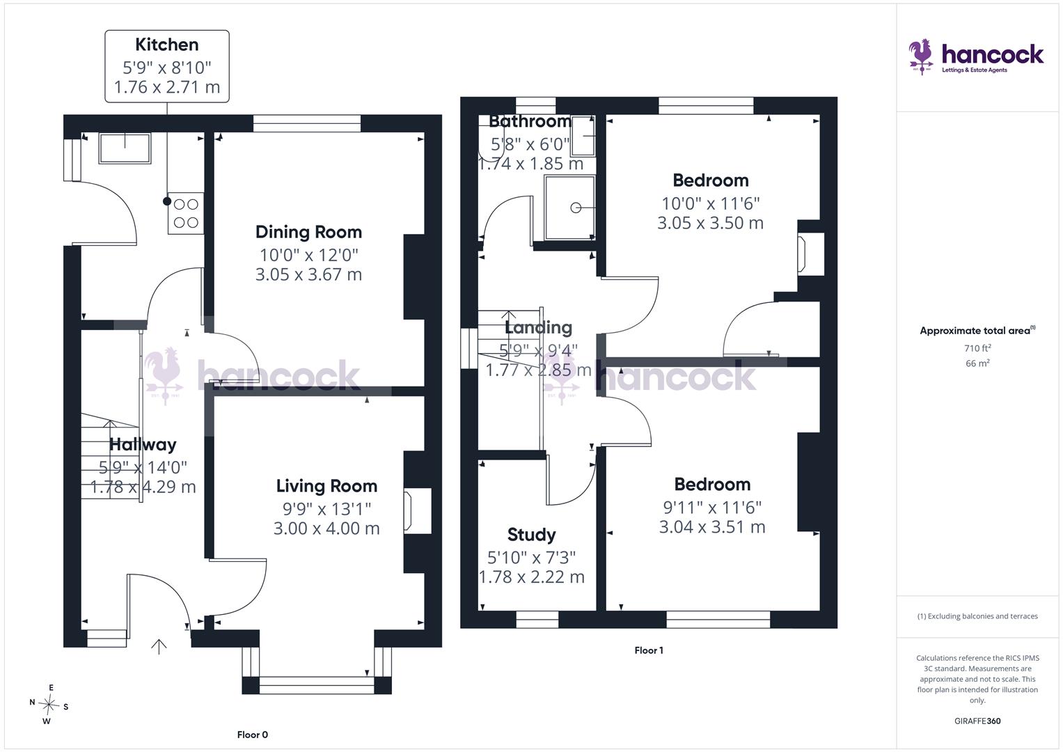 4 Acacia Villas, Blackman Way, Chichester floorplan