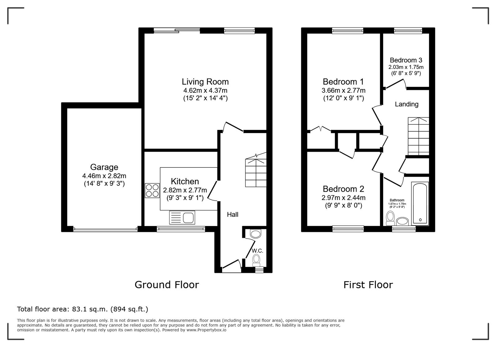 30, Golding Thoroughfare, Chelmsford floorplan