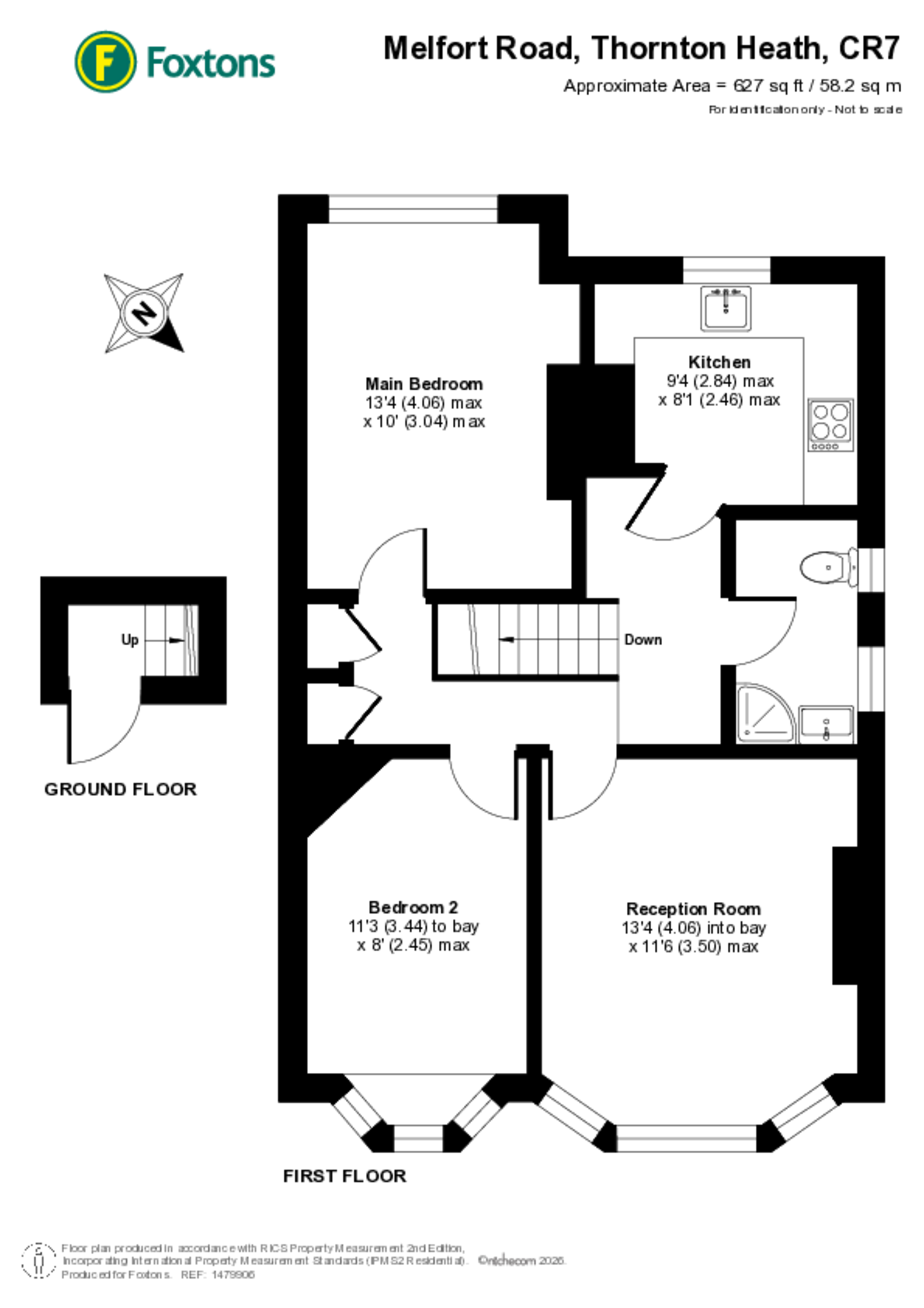 Melfort Road, Thornton Heath floorplan