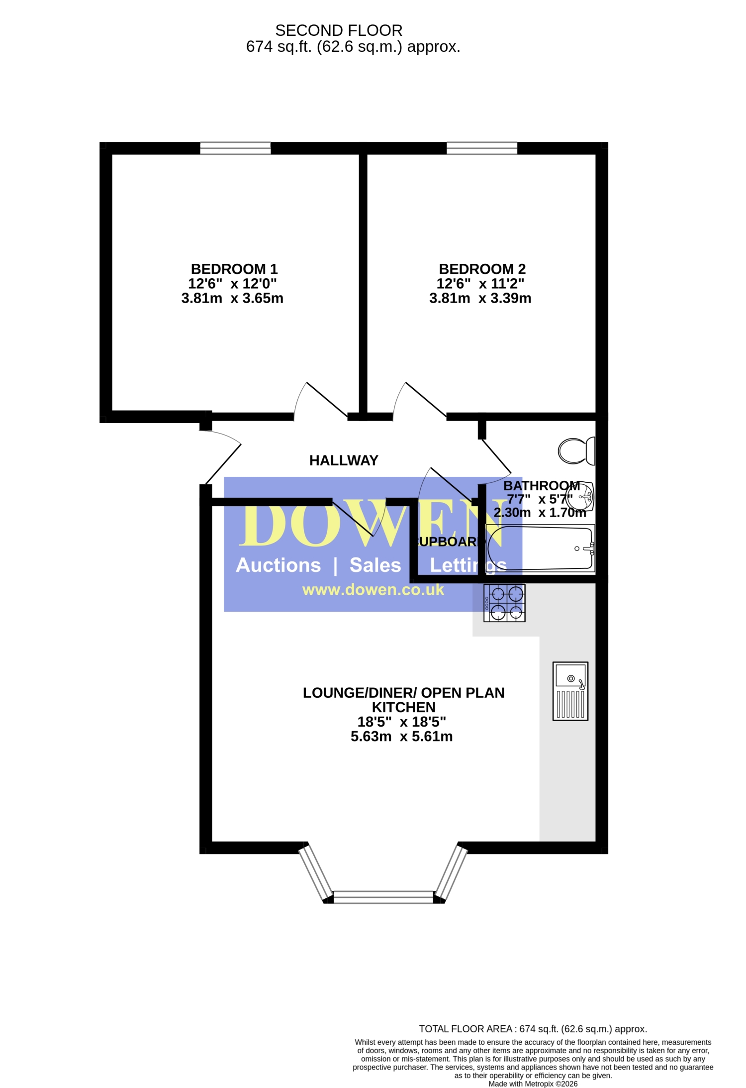 30, Whitfield Court, Durham floorplan