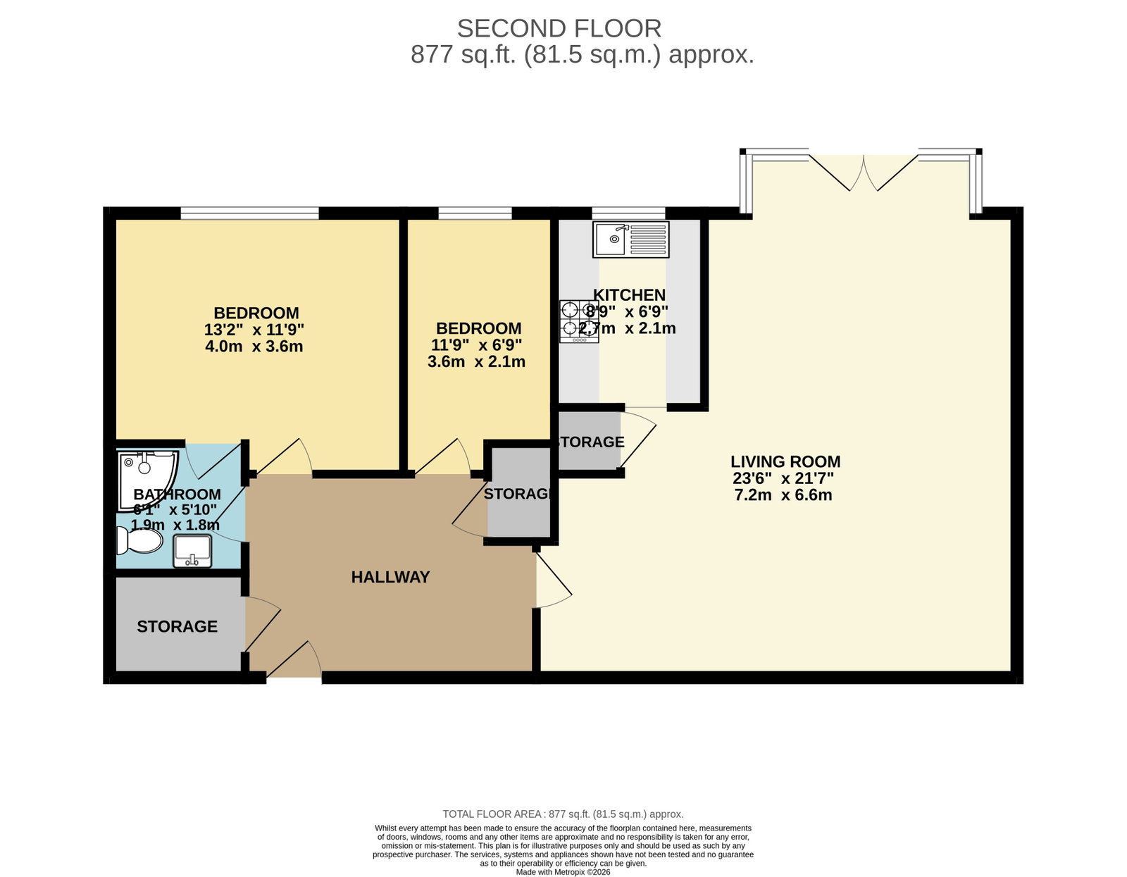 Flat 35 Ashburne House, Oxford Place, Manchester floorplan