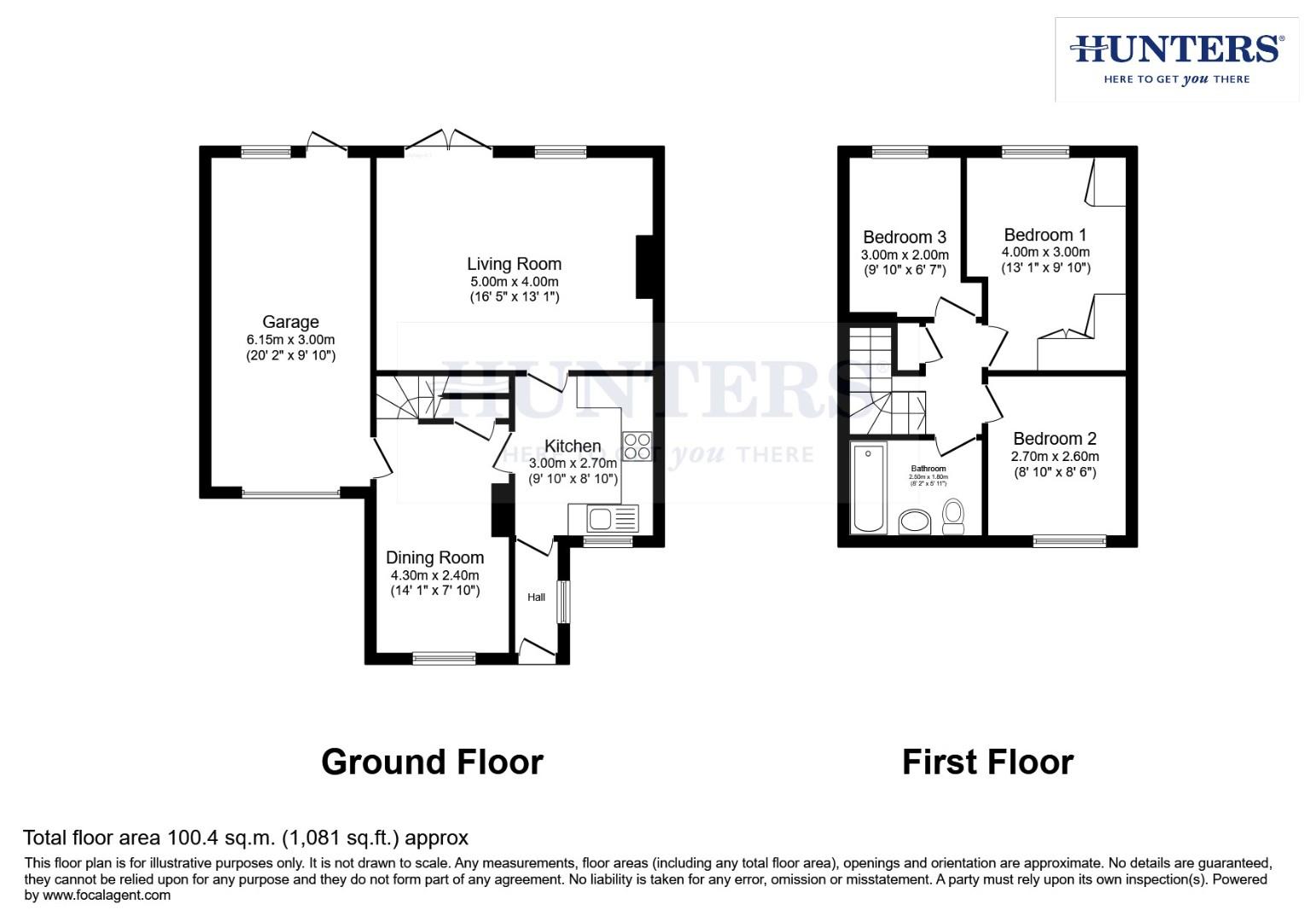 32, Carron Crescent, York floorplan