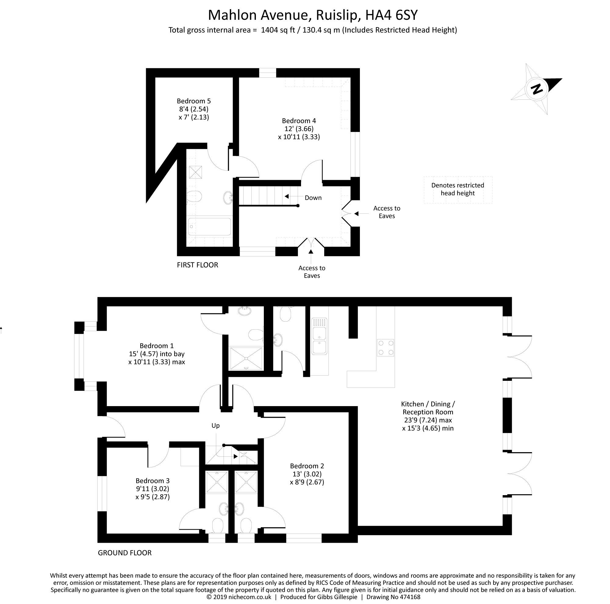 4 Bedrooms Bungalow for sale in Mahlon Avenue, South Ruislip, Middlesex HA4