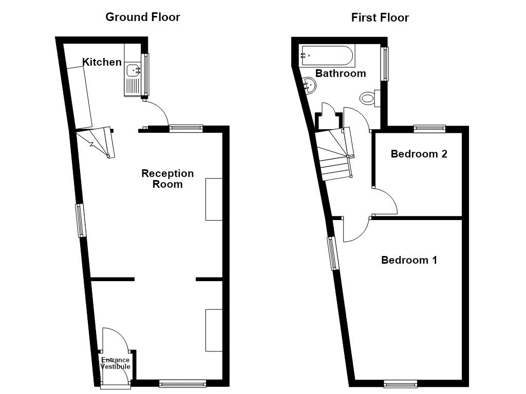 Rose Street, Bacup floorplan