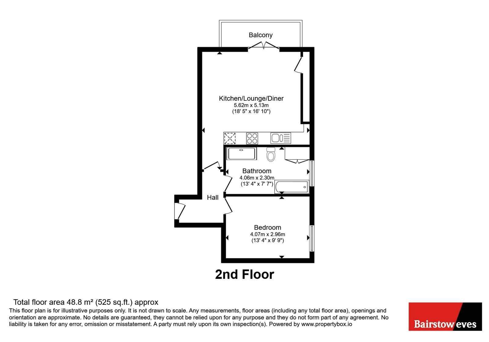Flat 8, 167, Godstone Road, Kenley floorplan