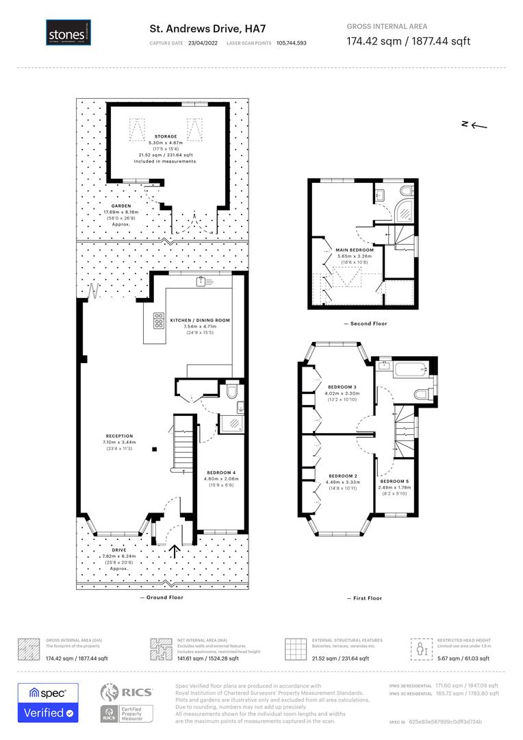 St. Andrews Drive, Stanmore HA7, 5 bedroom semidetached house for sale