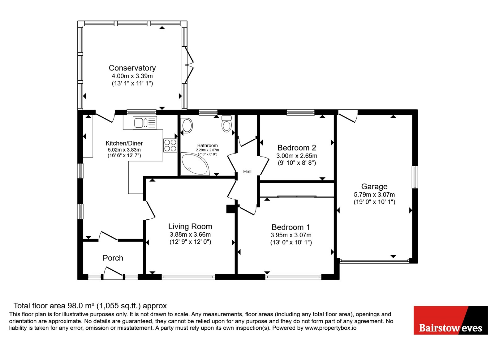 152, Grantham Road, Lincoln floorplan
