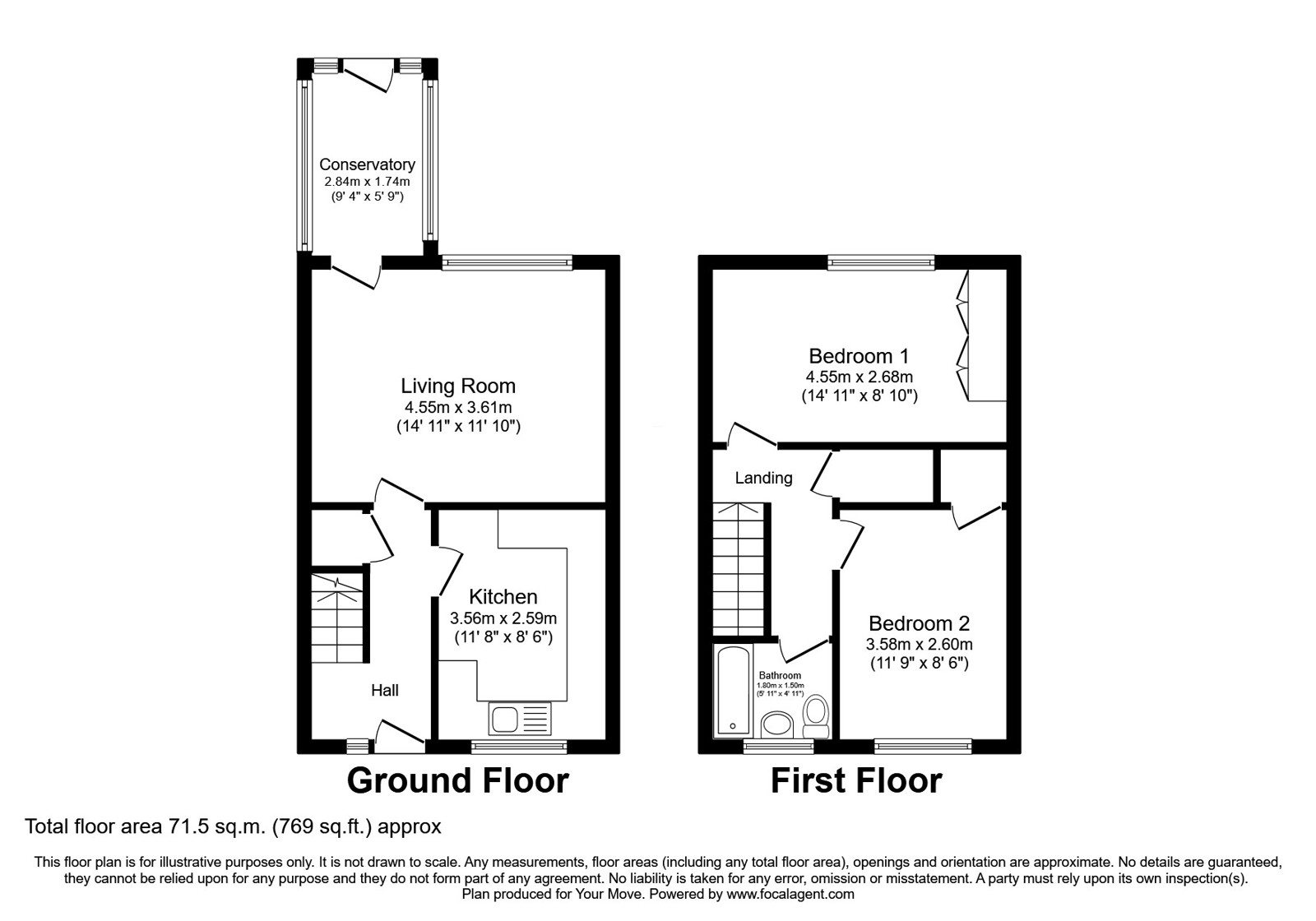 311A, Ormskirk Road, Lancashire floorplan