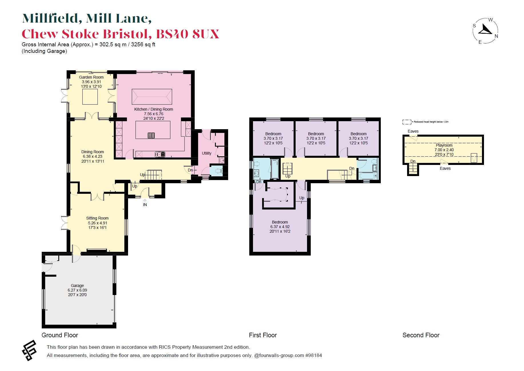 Millfield,, Mill Lane, North Somerset floorplan