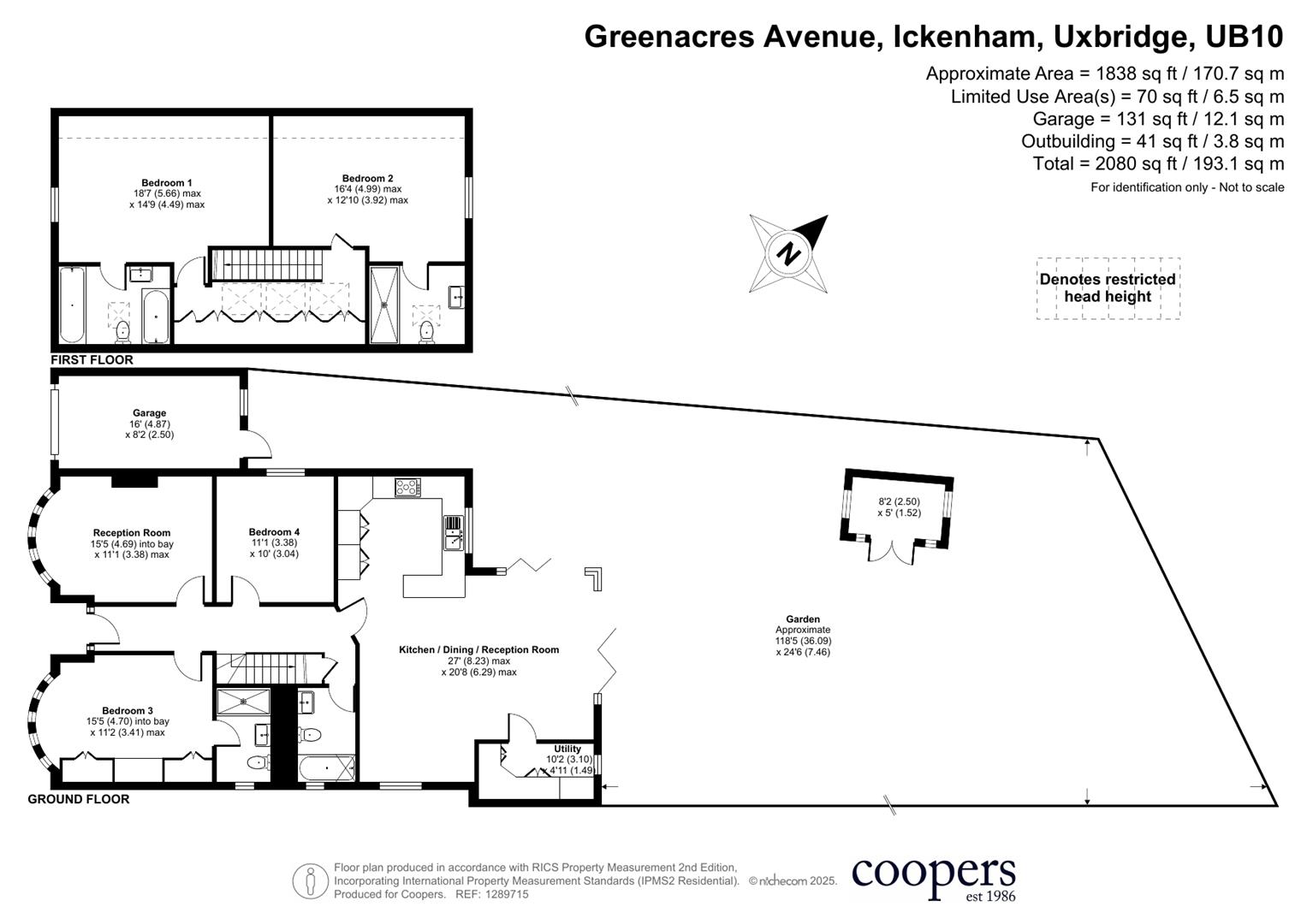 3, Greenacres Avenue, Ickenham floorplan