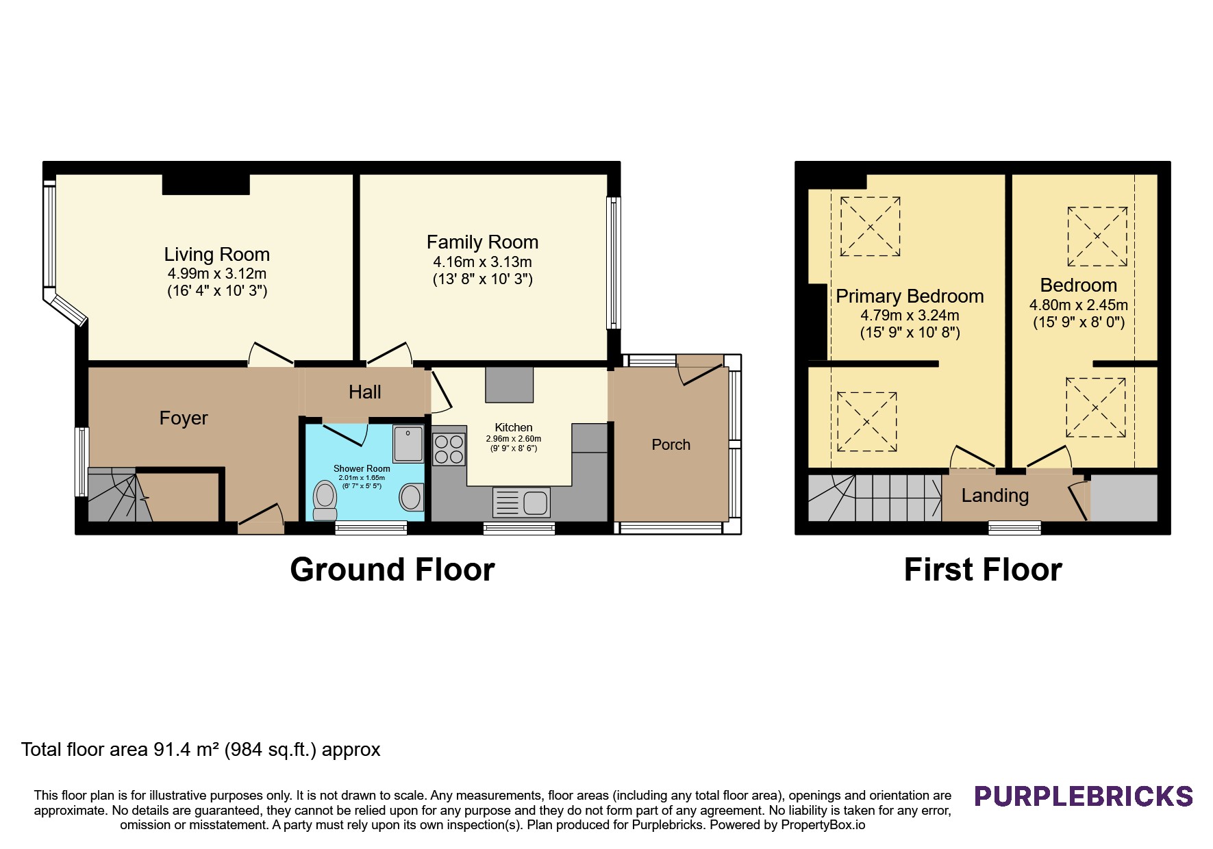 Hornby Drive, Bolton floorplan