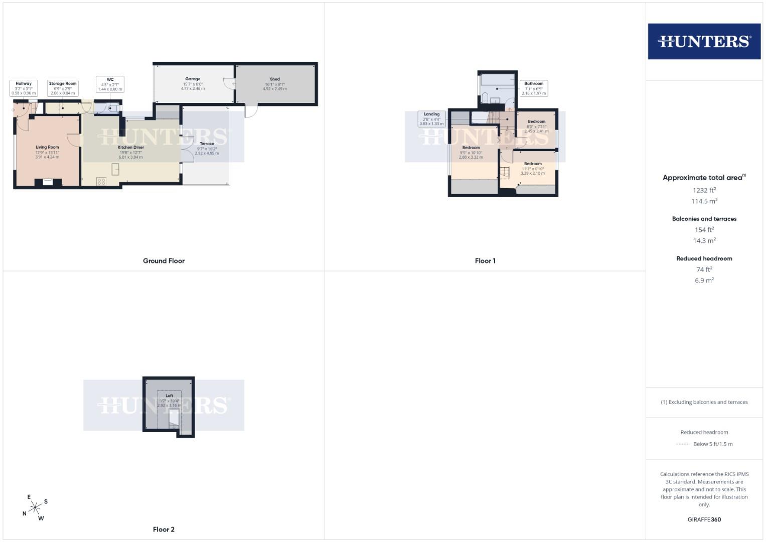 71, West Road, Filey floorplan