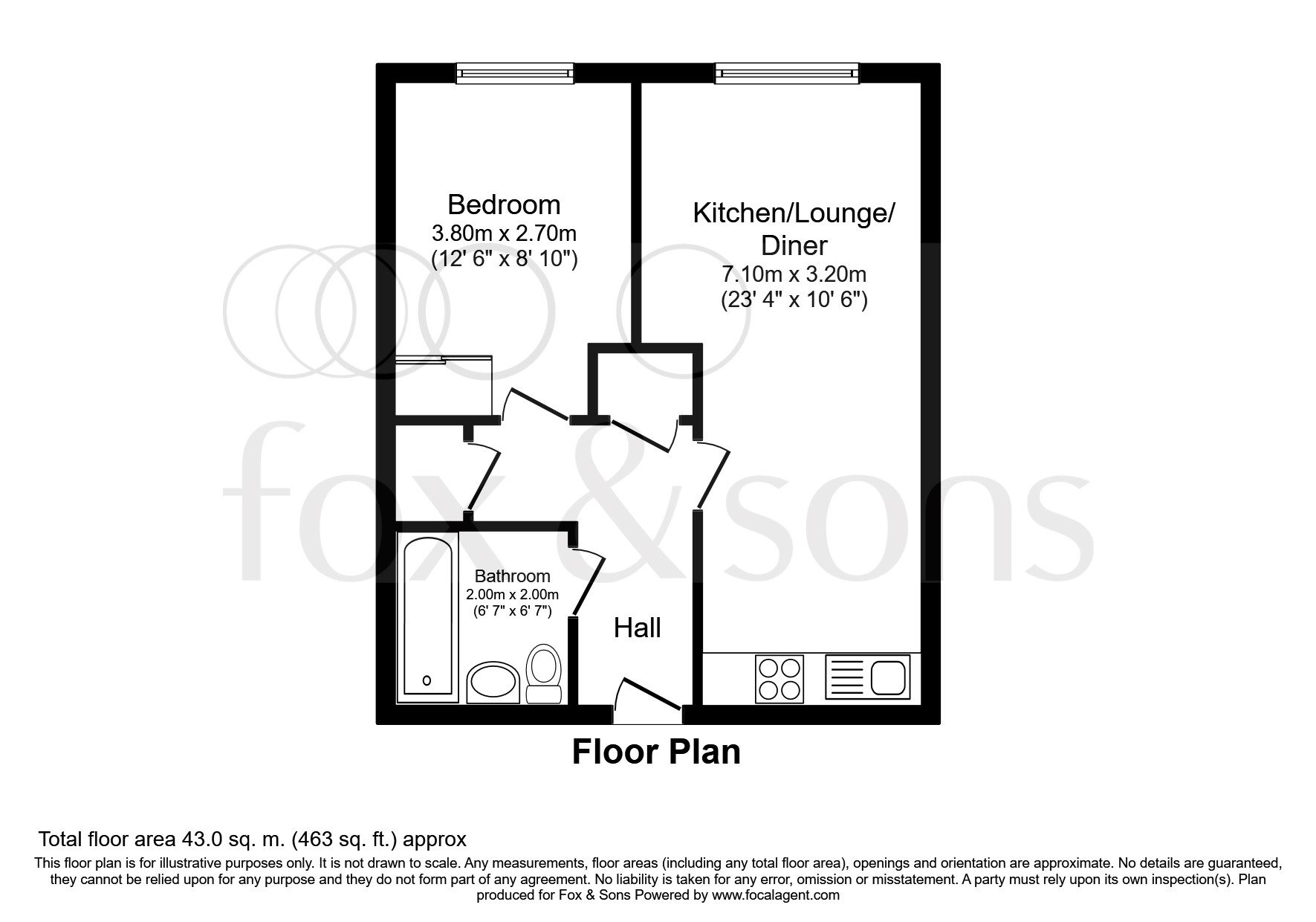 1 Bedrooms Flat for sale in Suez Way, Saltdean, Brighton BN2