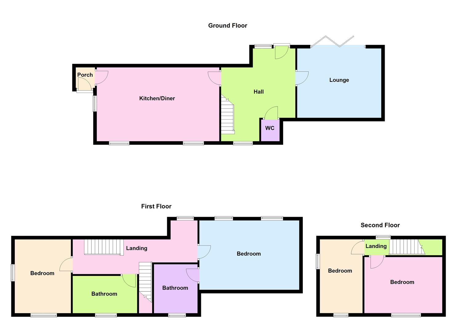 148, Mottram Old Road, Stalybridge floorplan