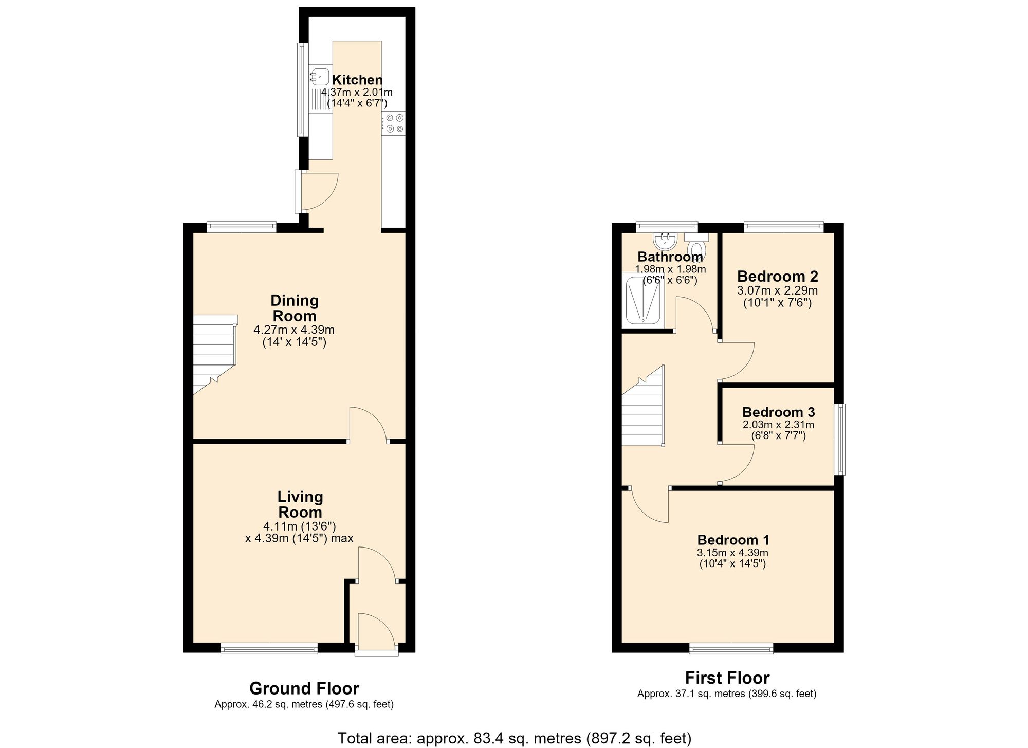 18 Brockclough Road, Rossendale floorplan