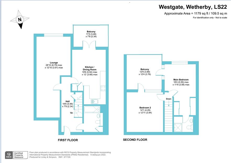 Westgate, Wetherby, West Yorkshire, UK LS22, 2 bedroom flat for sale 62221929 PrimeLocation
