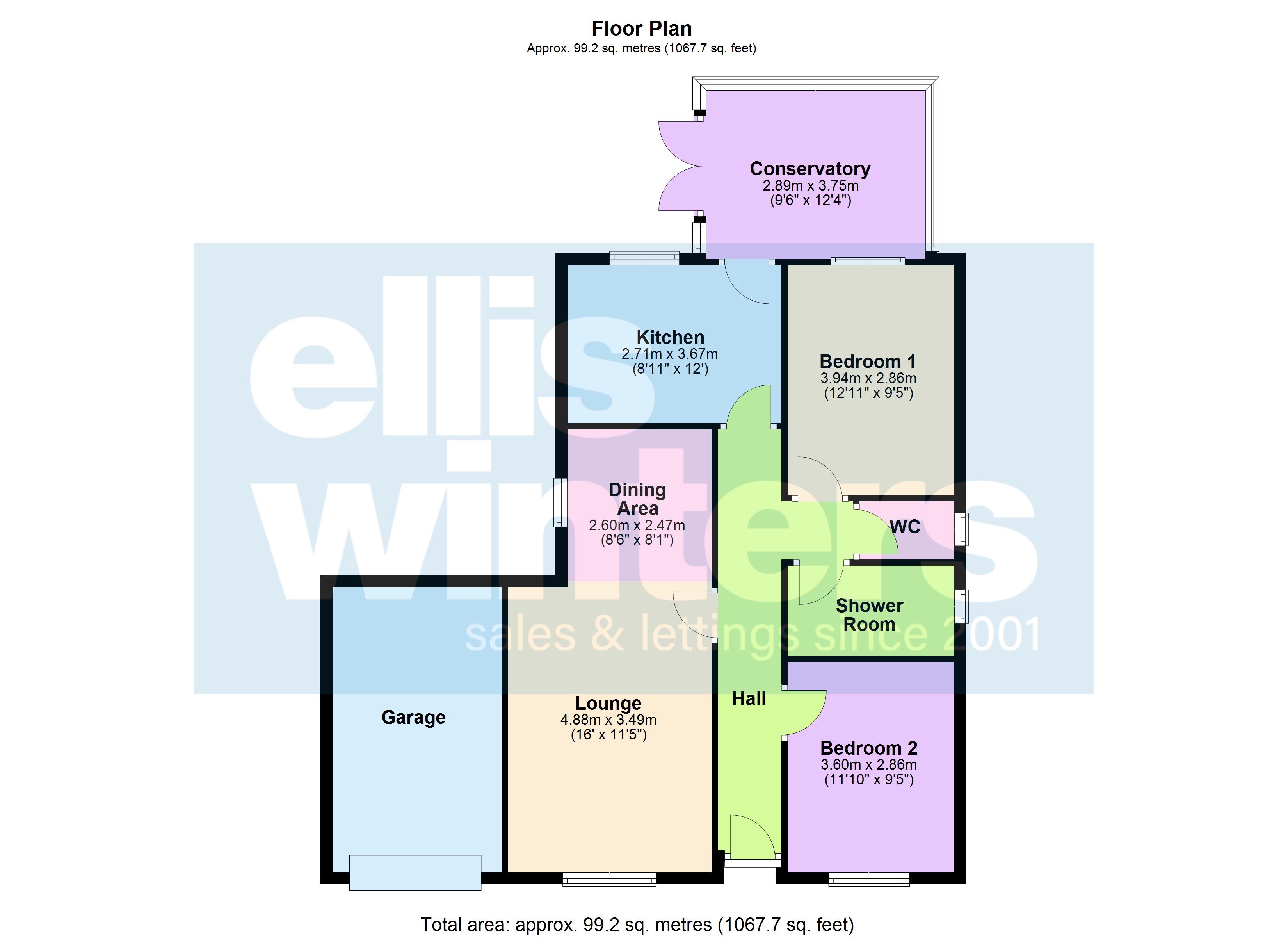 7, Nursery Drive, March floorplan