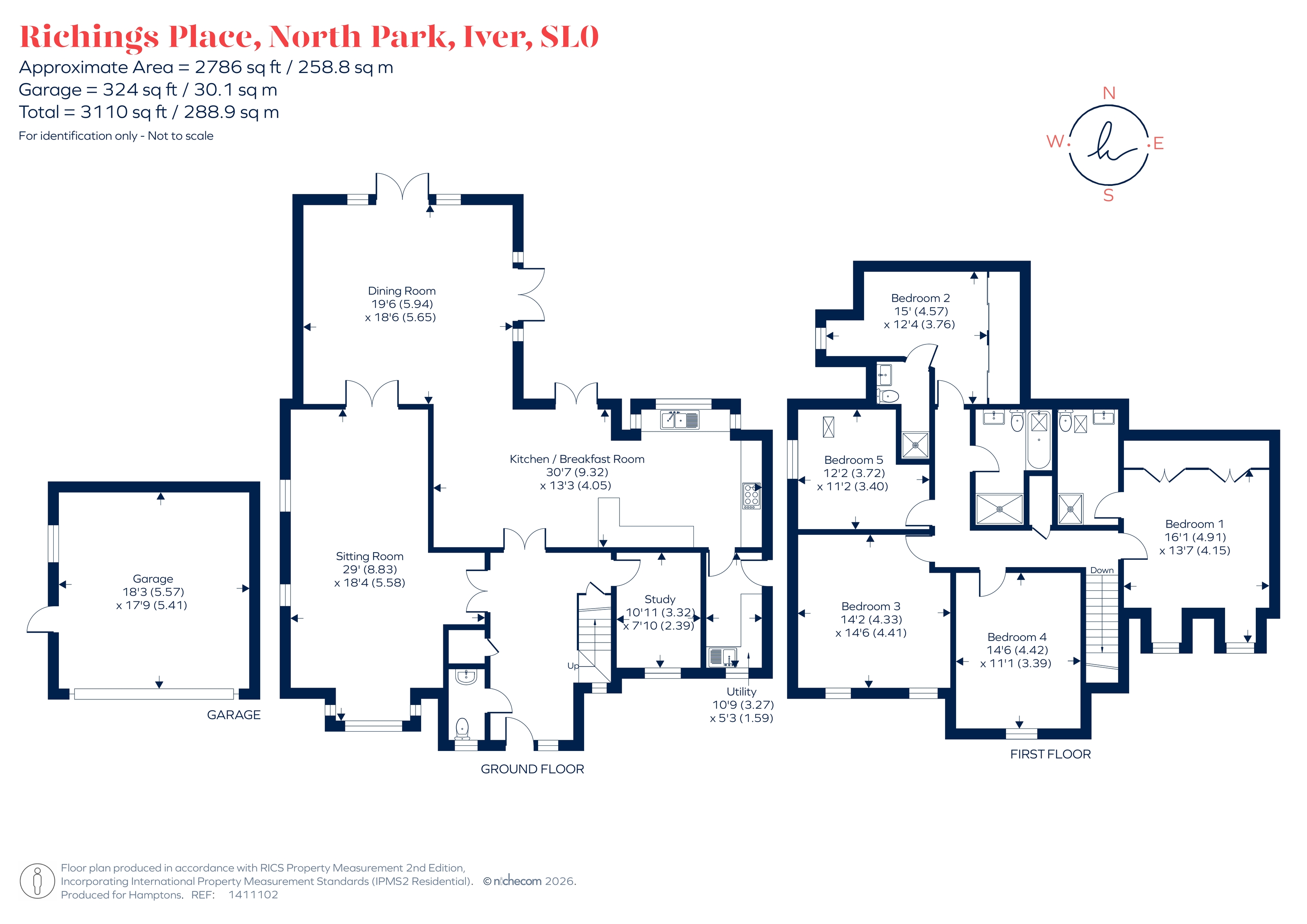 4, Richings Place, Iver floorplan