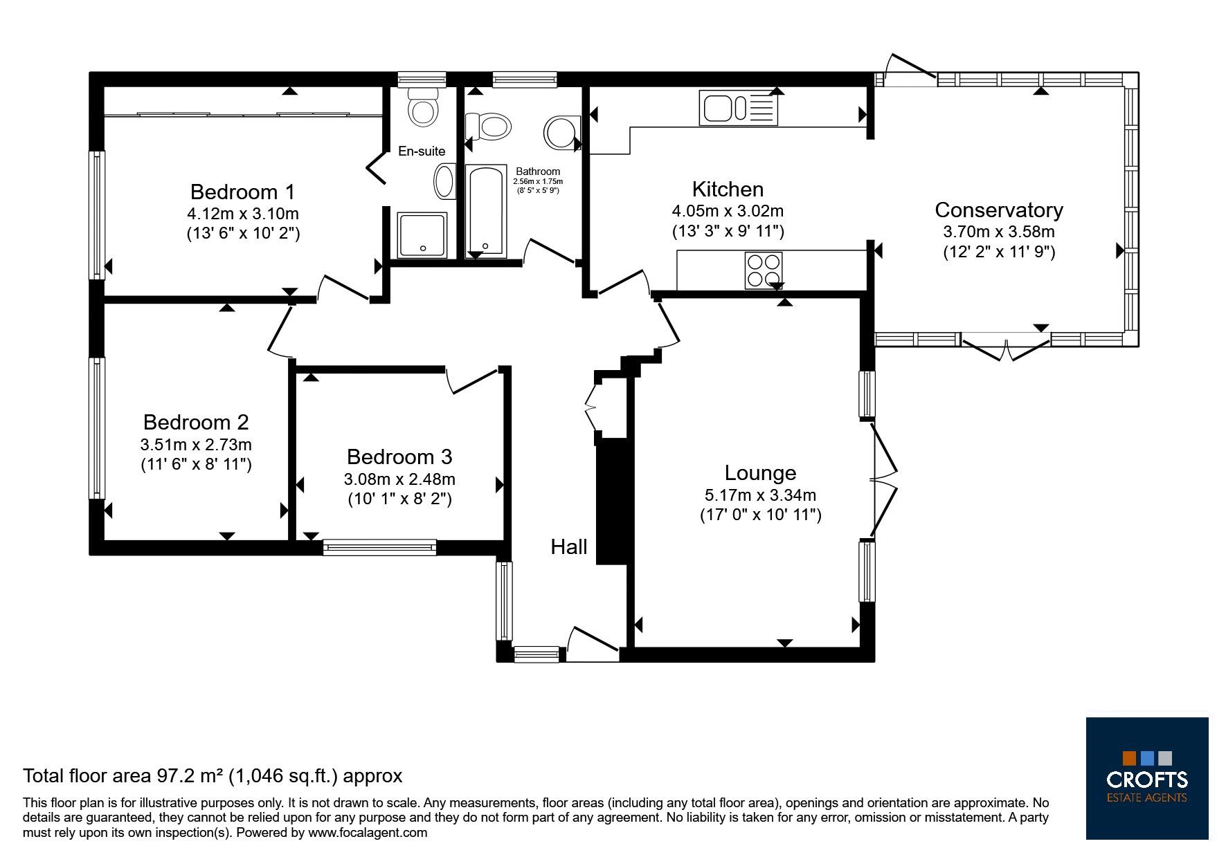 Pretymen Crescent, New Waltham floorplan