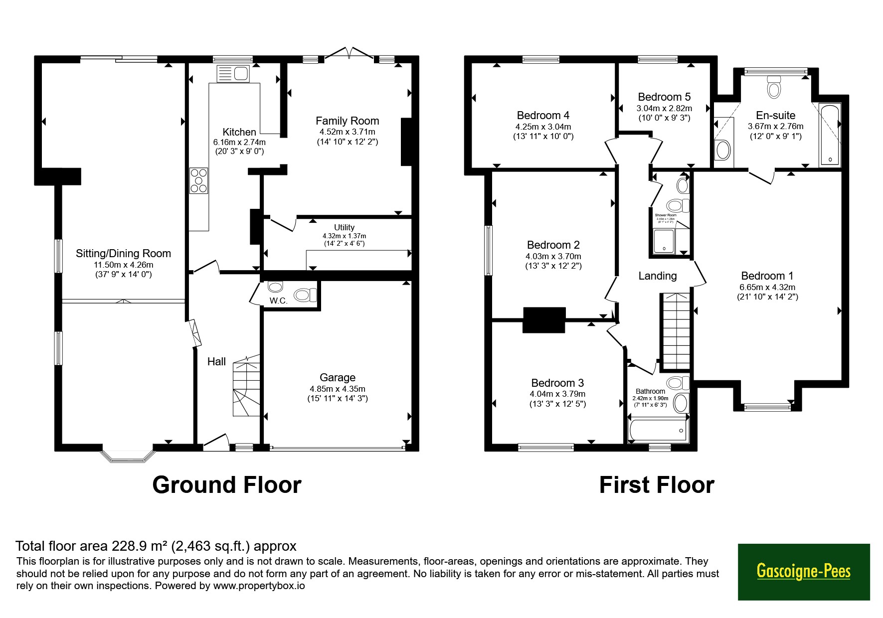 Brooklyn,, Leatherhead Road, Leatherhead floorplan