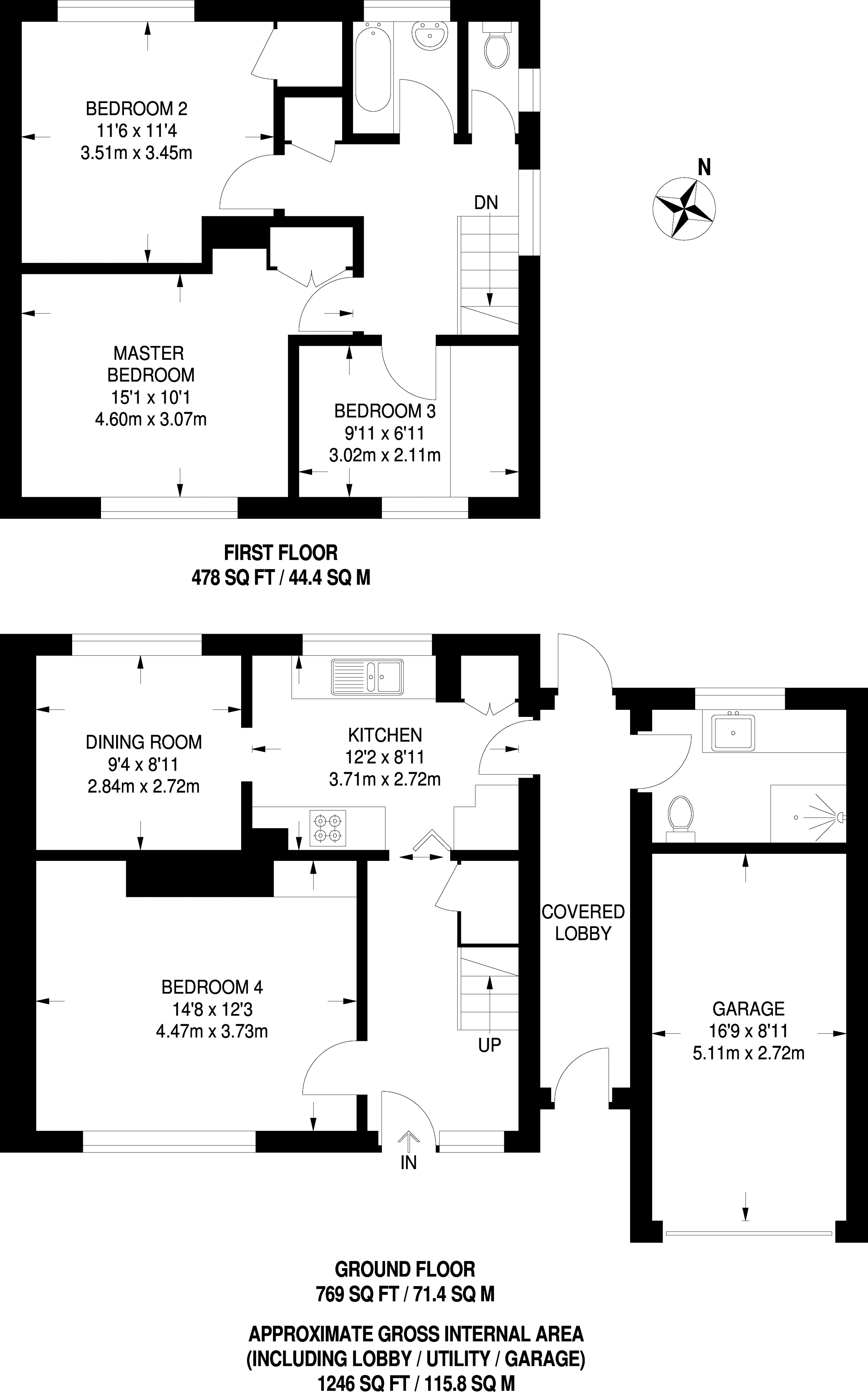 4 Bedrooms Semi-detached house to rent in Blackwell Avenue, Park Barn GU2