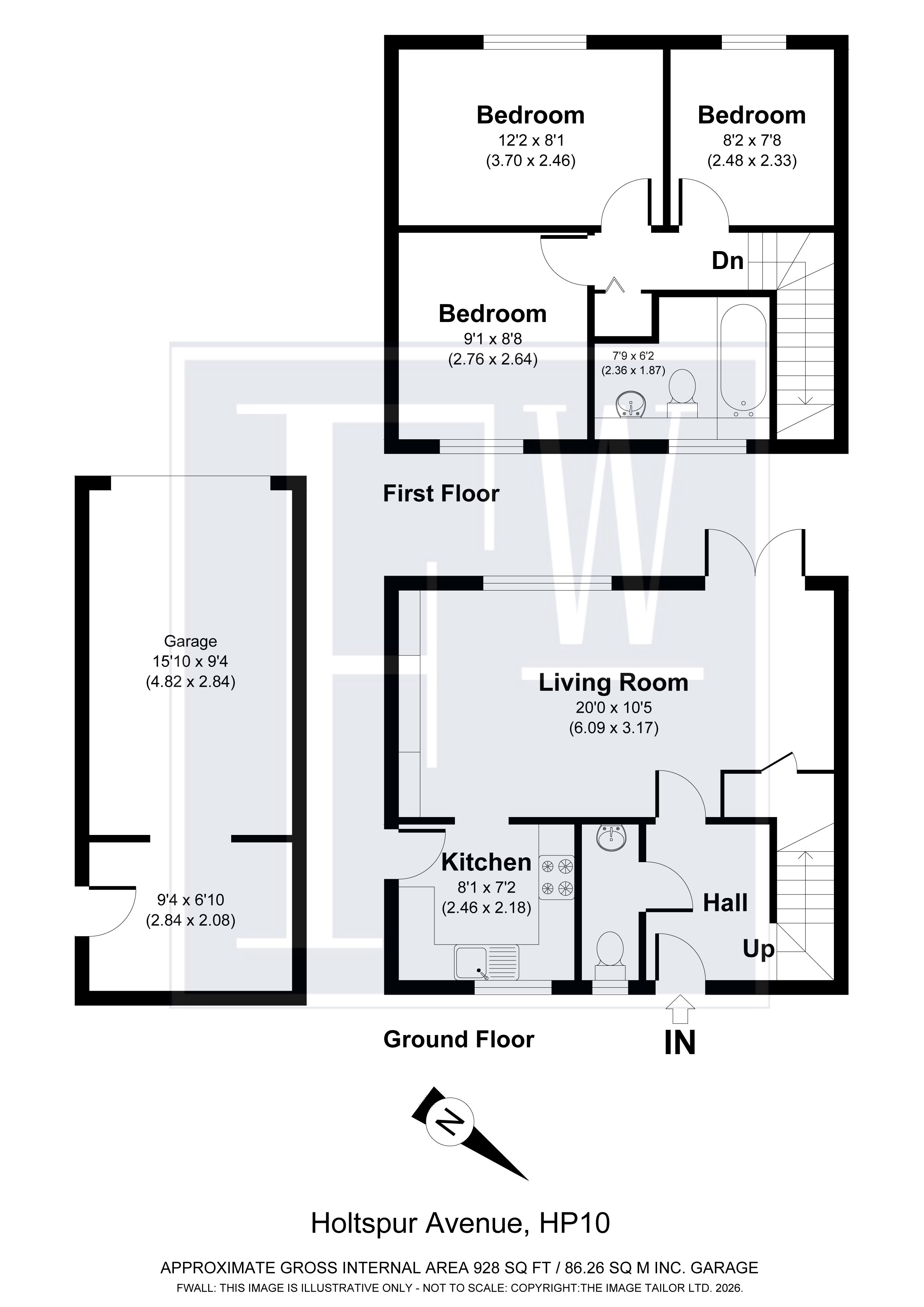 48A, Holtspur Avenue, High Wycombe floorplan