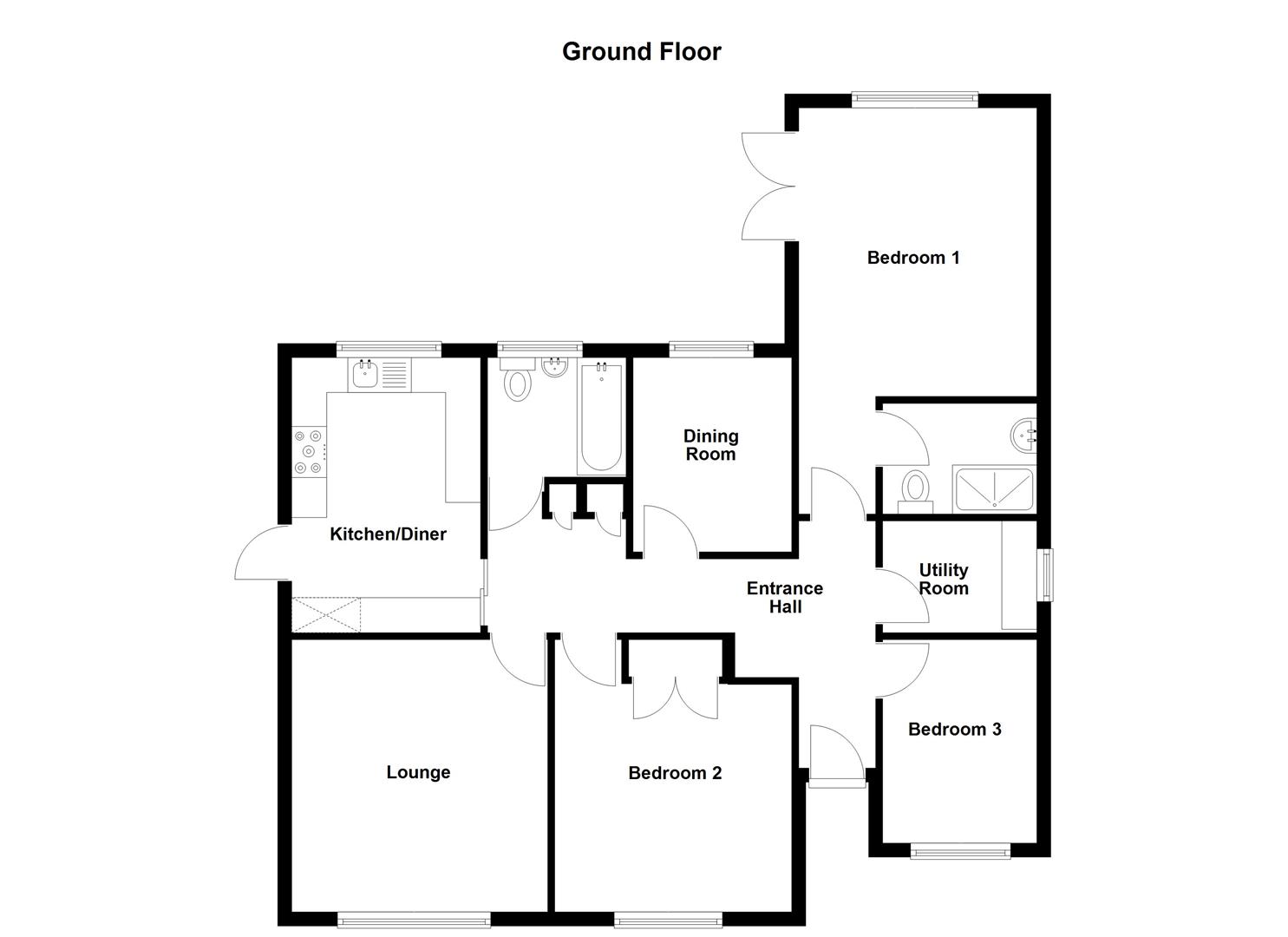 17, Windsor Drive, Shanklin floorplan