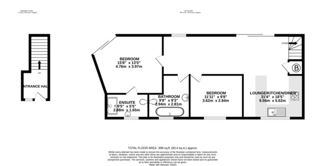 4, Dukes Mews, Hythe floorplan