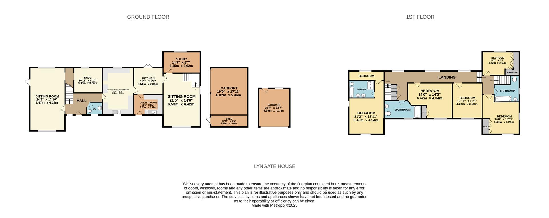 Lyngate House, Uckfield floorplan
