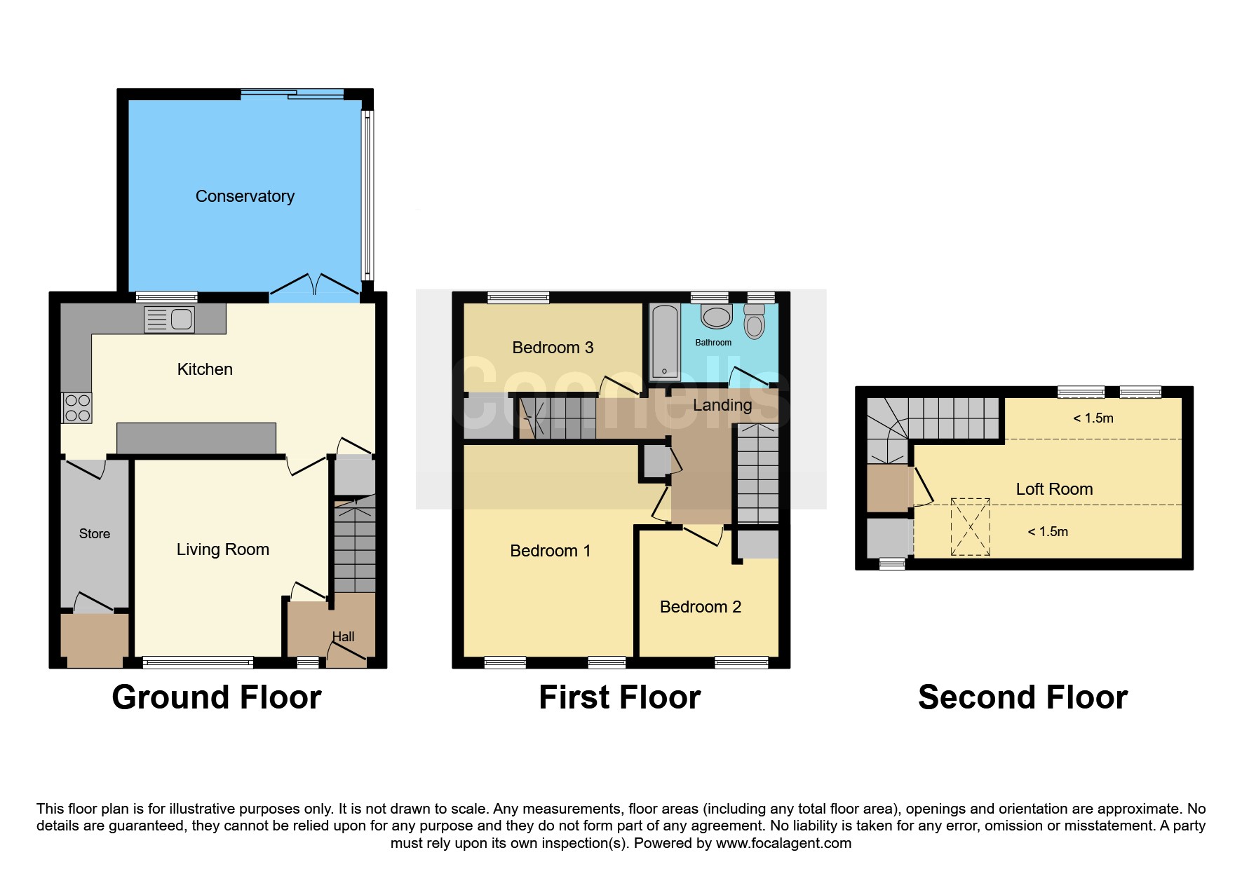 12, Kelvin Place, Walsall floorplan