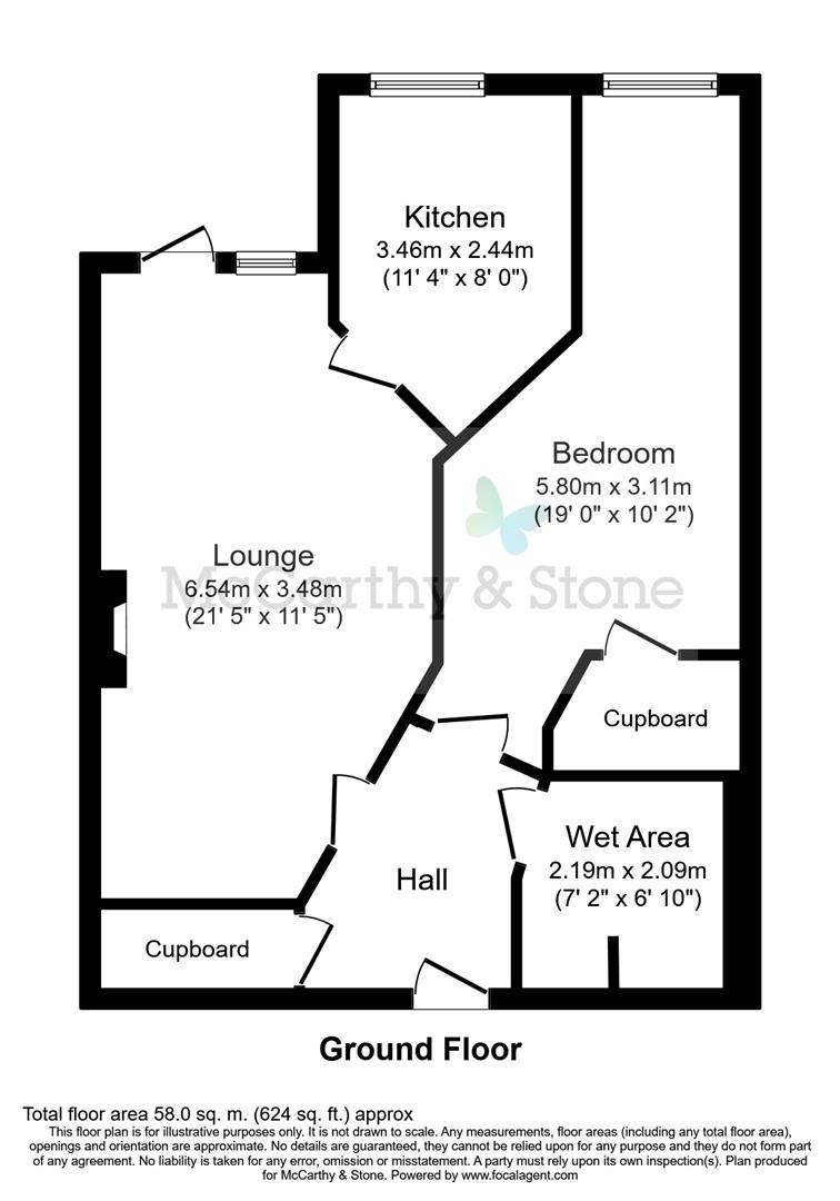 10 Miami House, Princes Road, Chelmsford floorplan