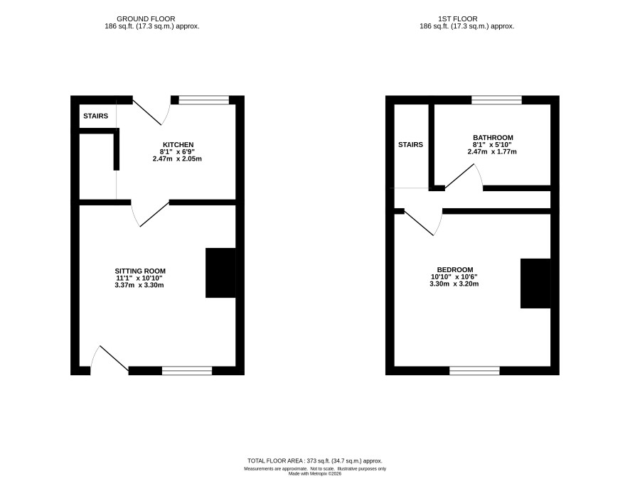 8 Becketts Buildings, South Market Road floorplan
