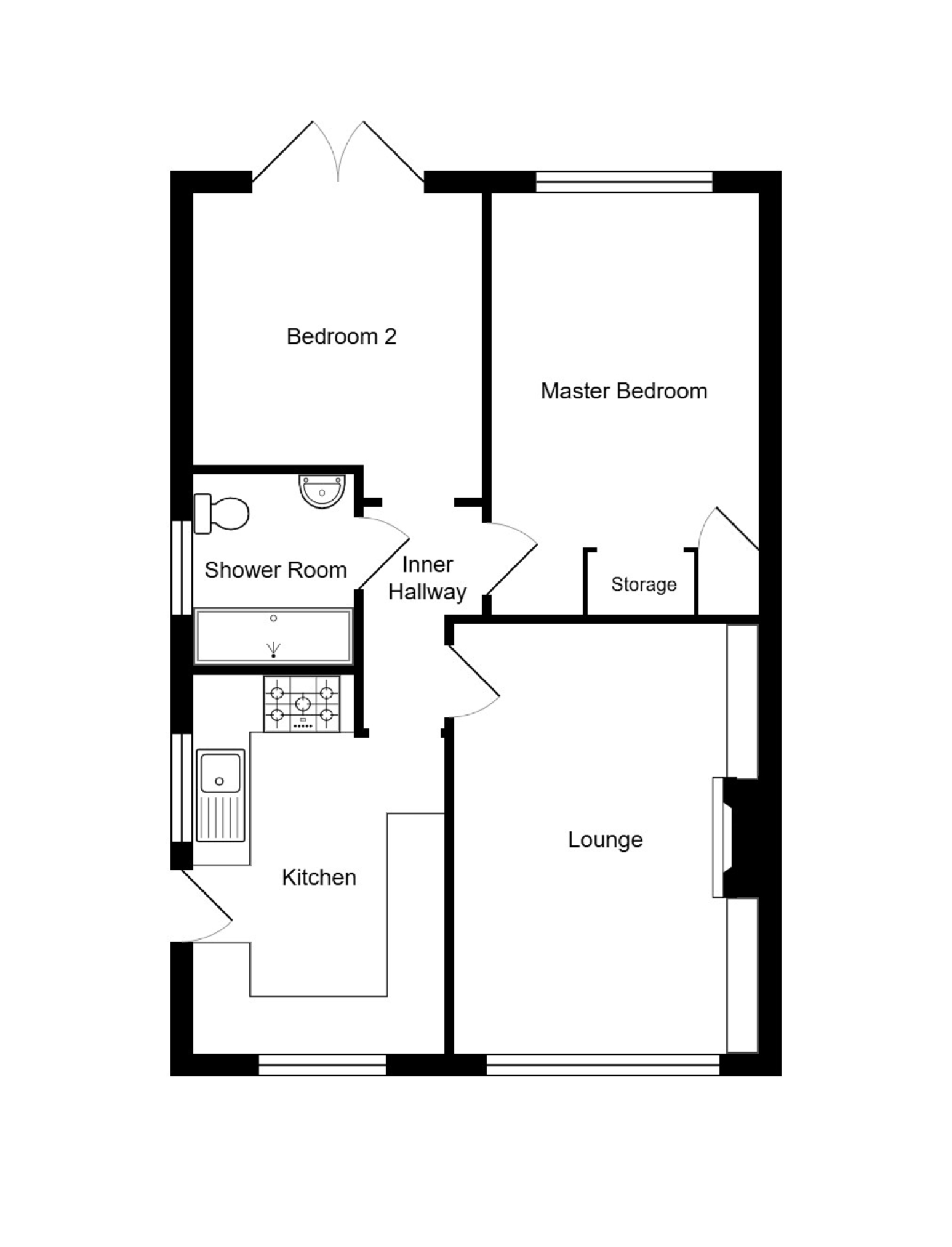 20, Heol Croesty, Bridgend floorplan