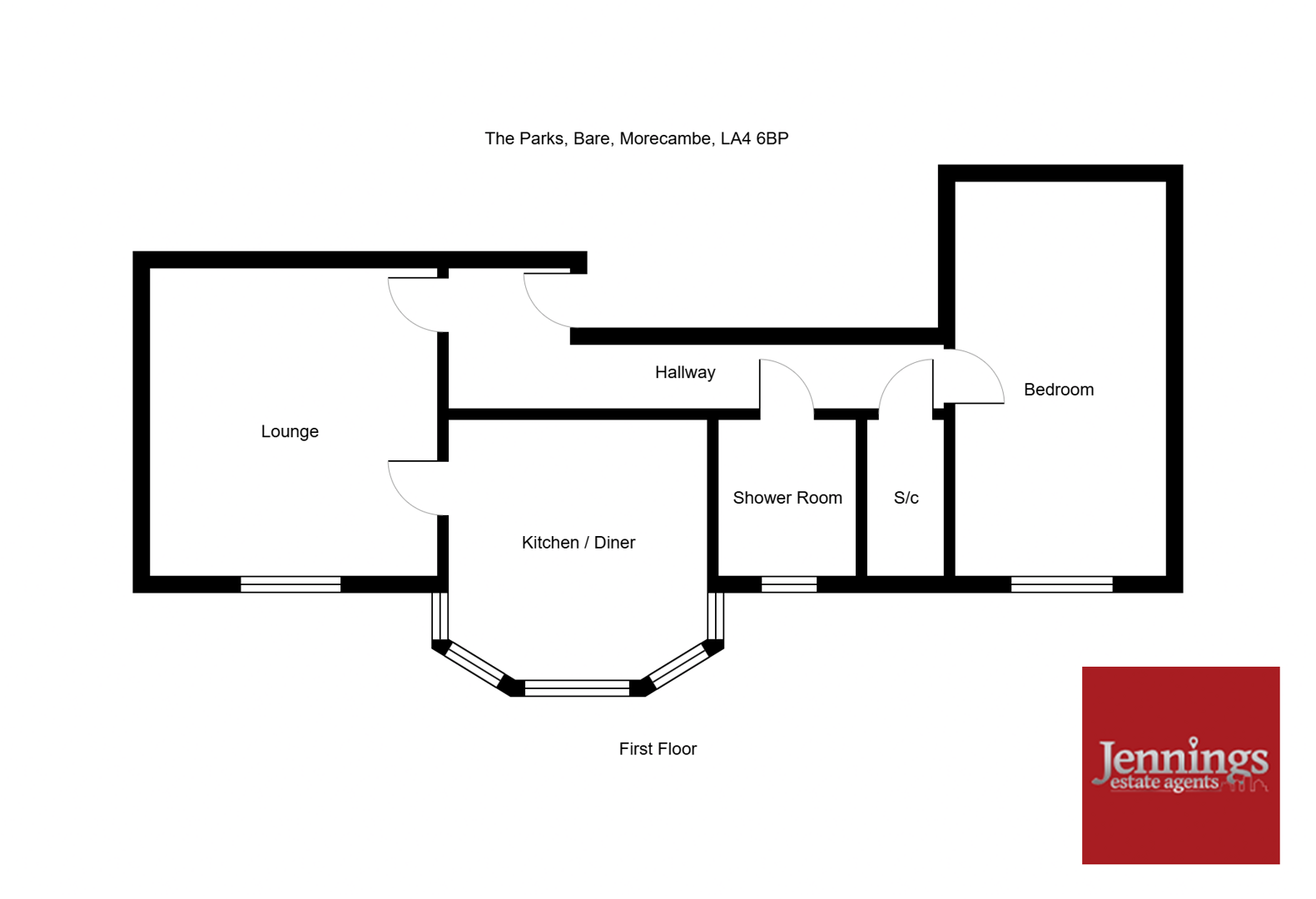 11, The Parks, Morecambe floorplan