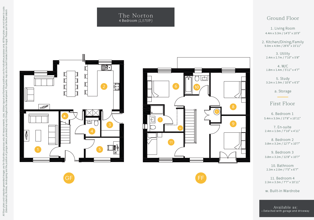 Plot 20 The Norton Ad 25.06.26,, Plot 20, The Norton, Meadow Gate, Sandford floorplan