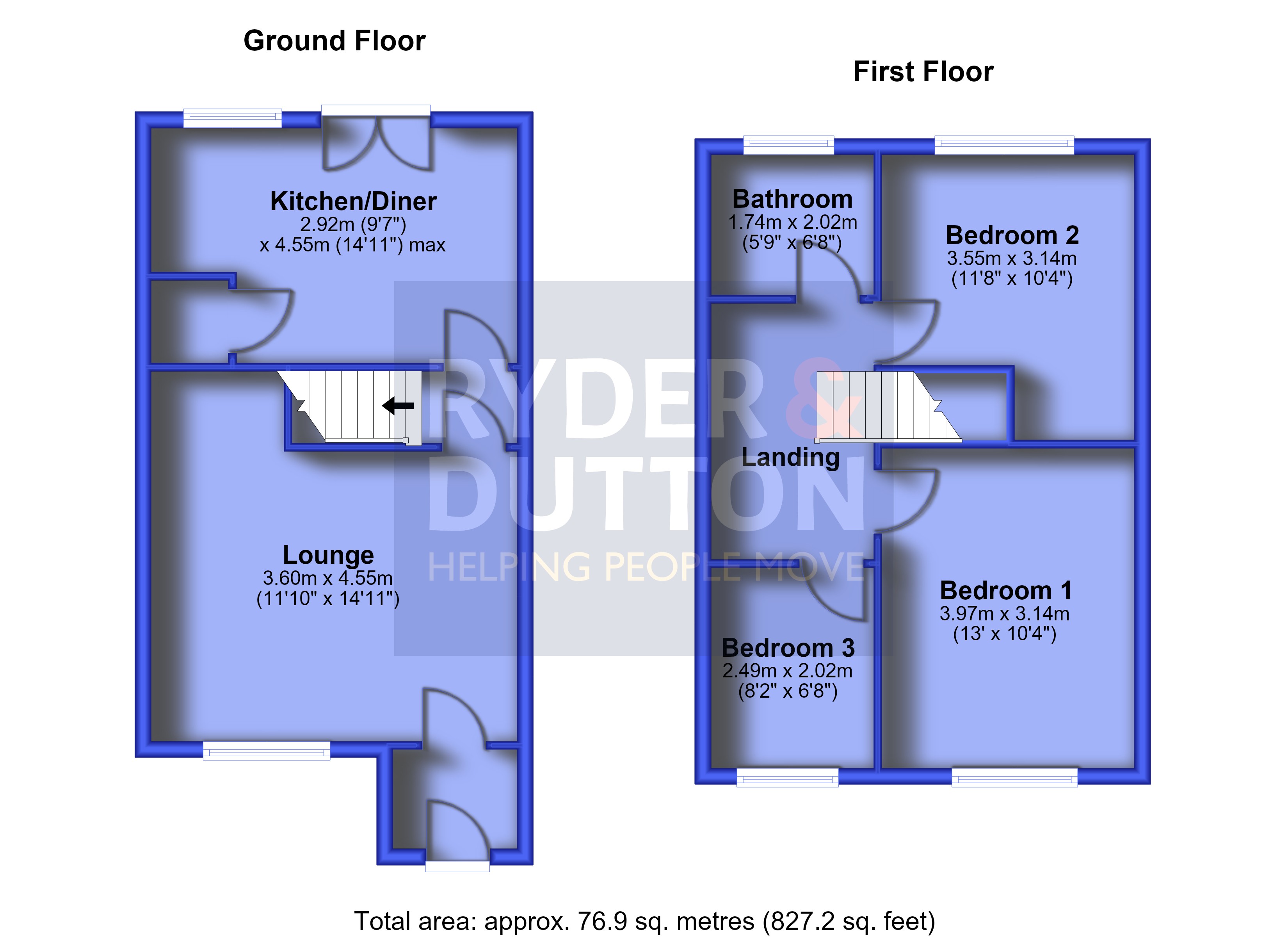 6, Beech Avenue, Oldham floorplan