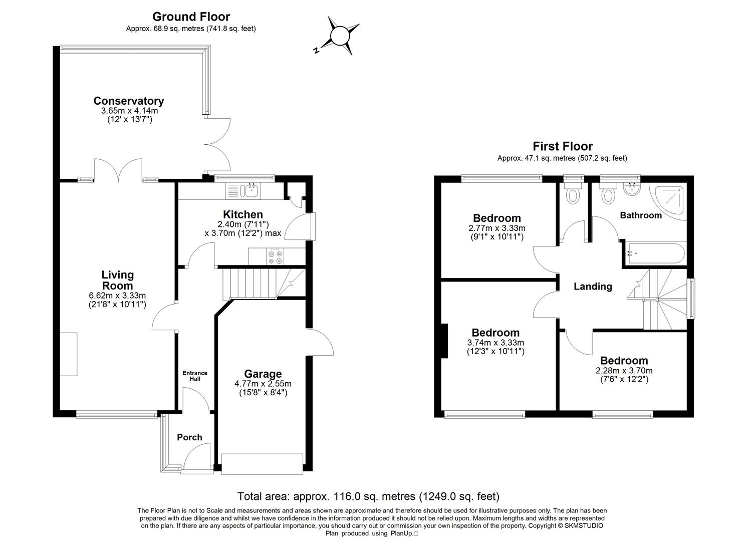 52, Valley Walk, Rickmansworth floorplan