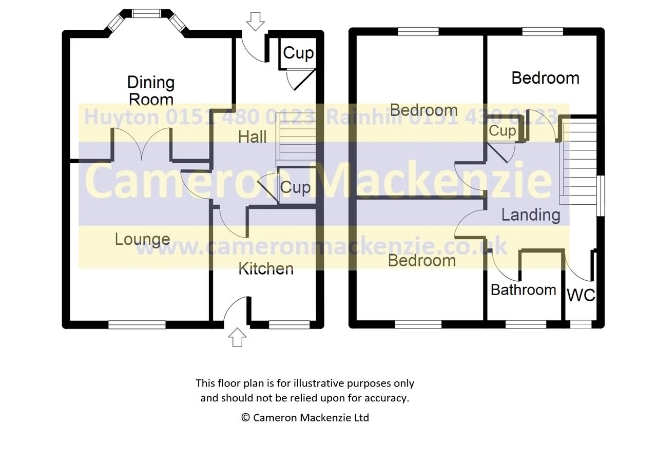 3 Bedrooms Terraced house for sale in Calgarth Road, Huyton, Liverpool L36