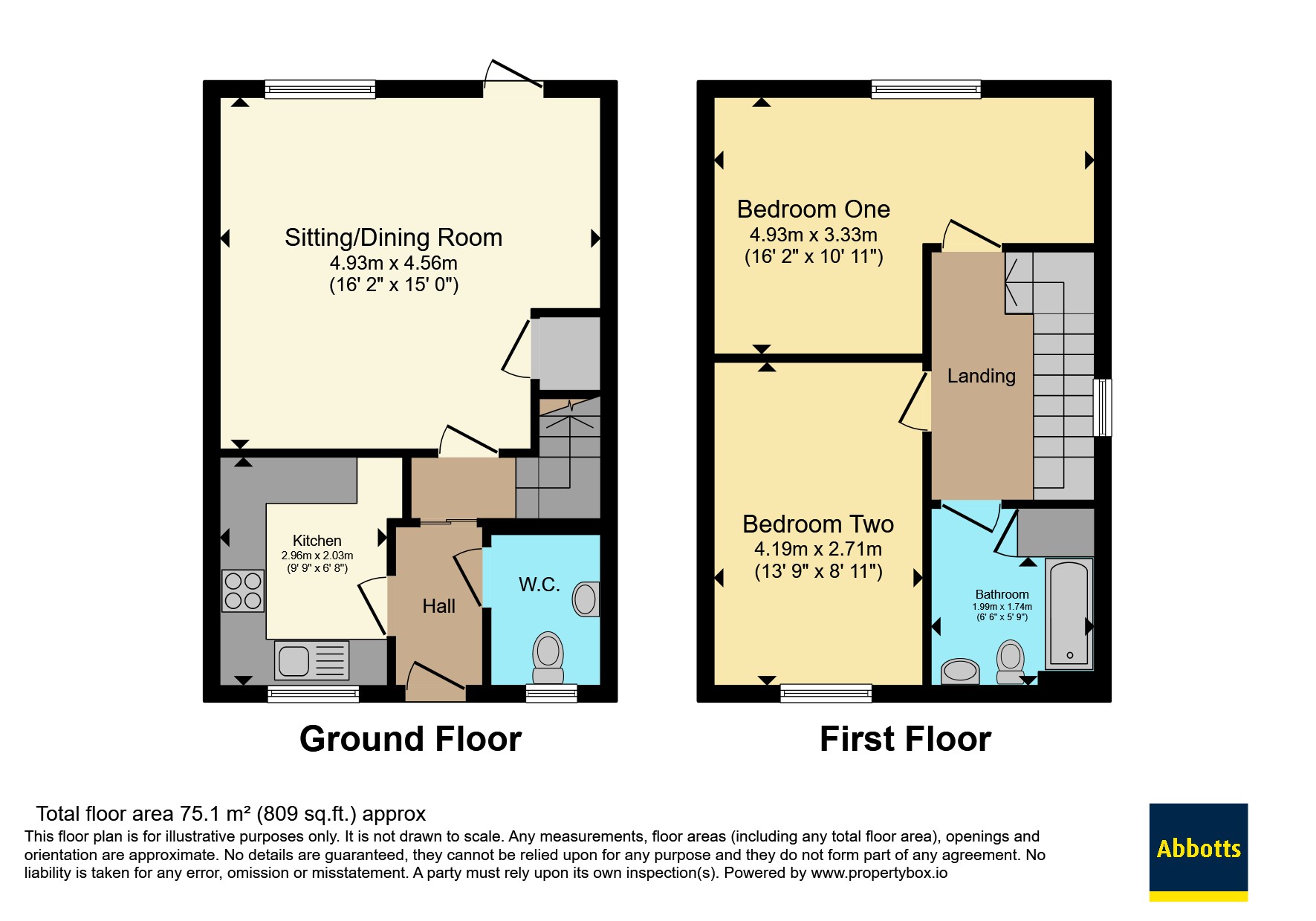 6, Beetle Close, Suffolk floorplan