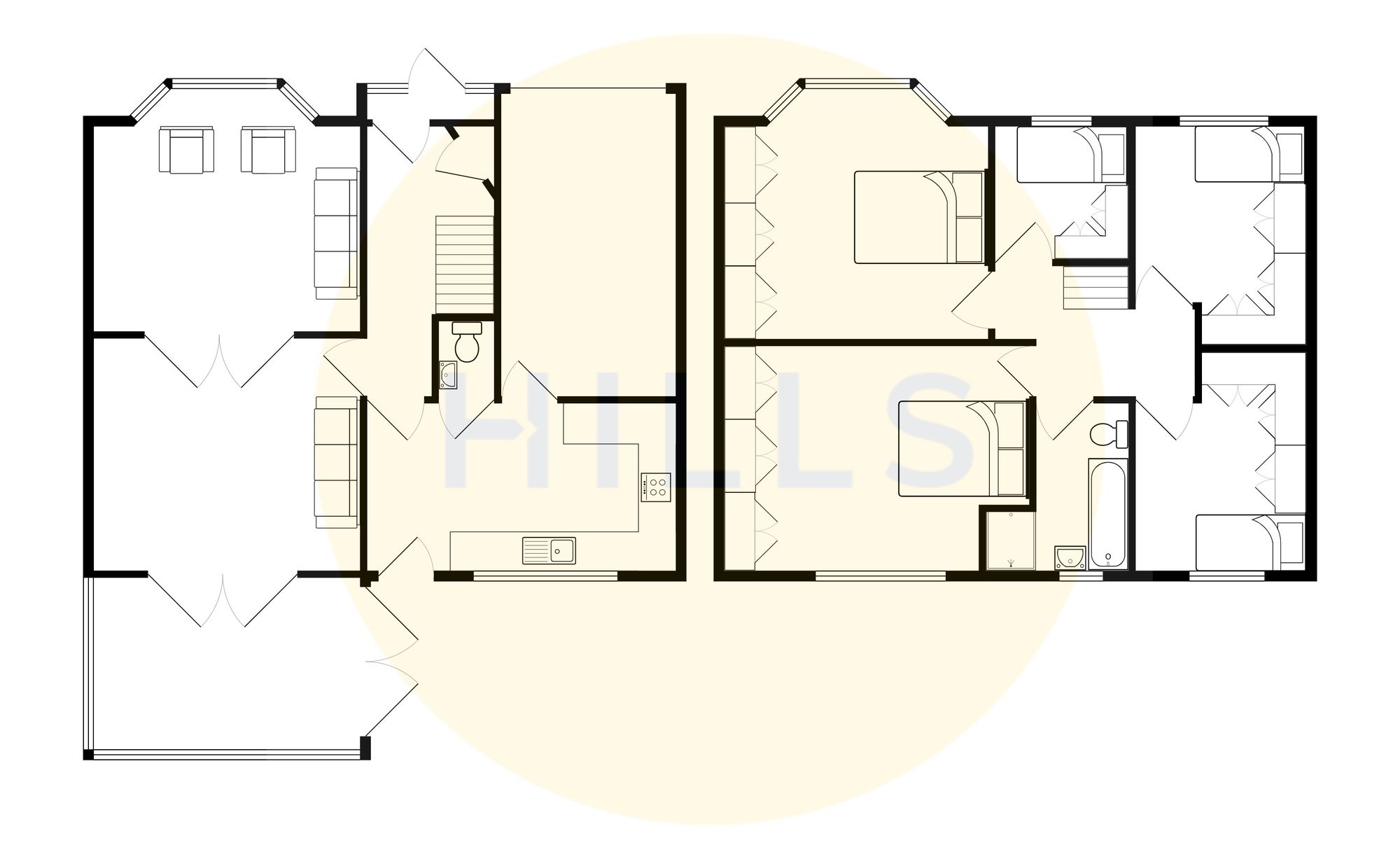 25 Odessa Avenue, Salford floorplan