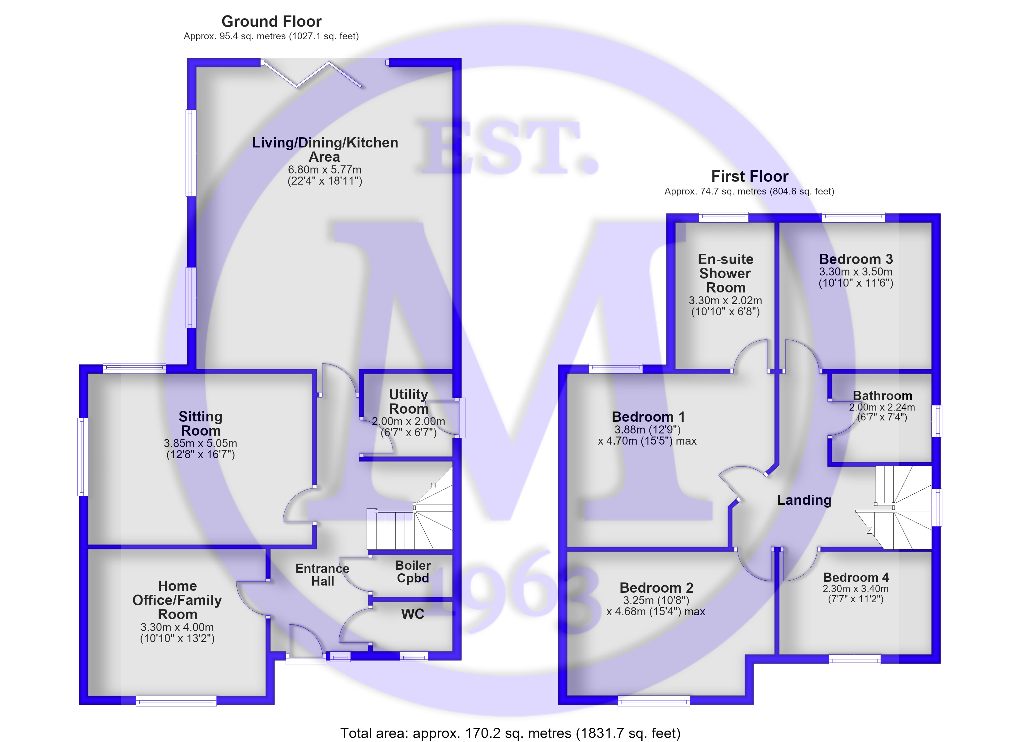 Grange Close, Lymington floorplan