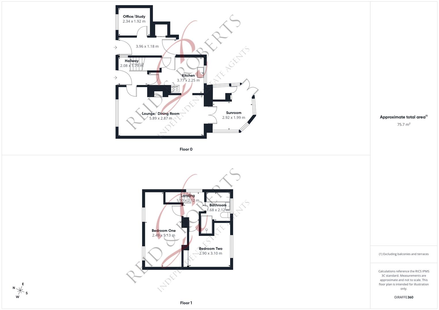 4, Mountain View, Wrexham floorplan