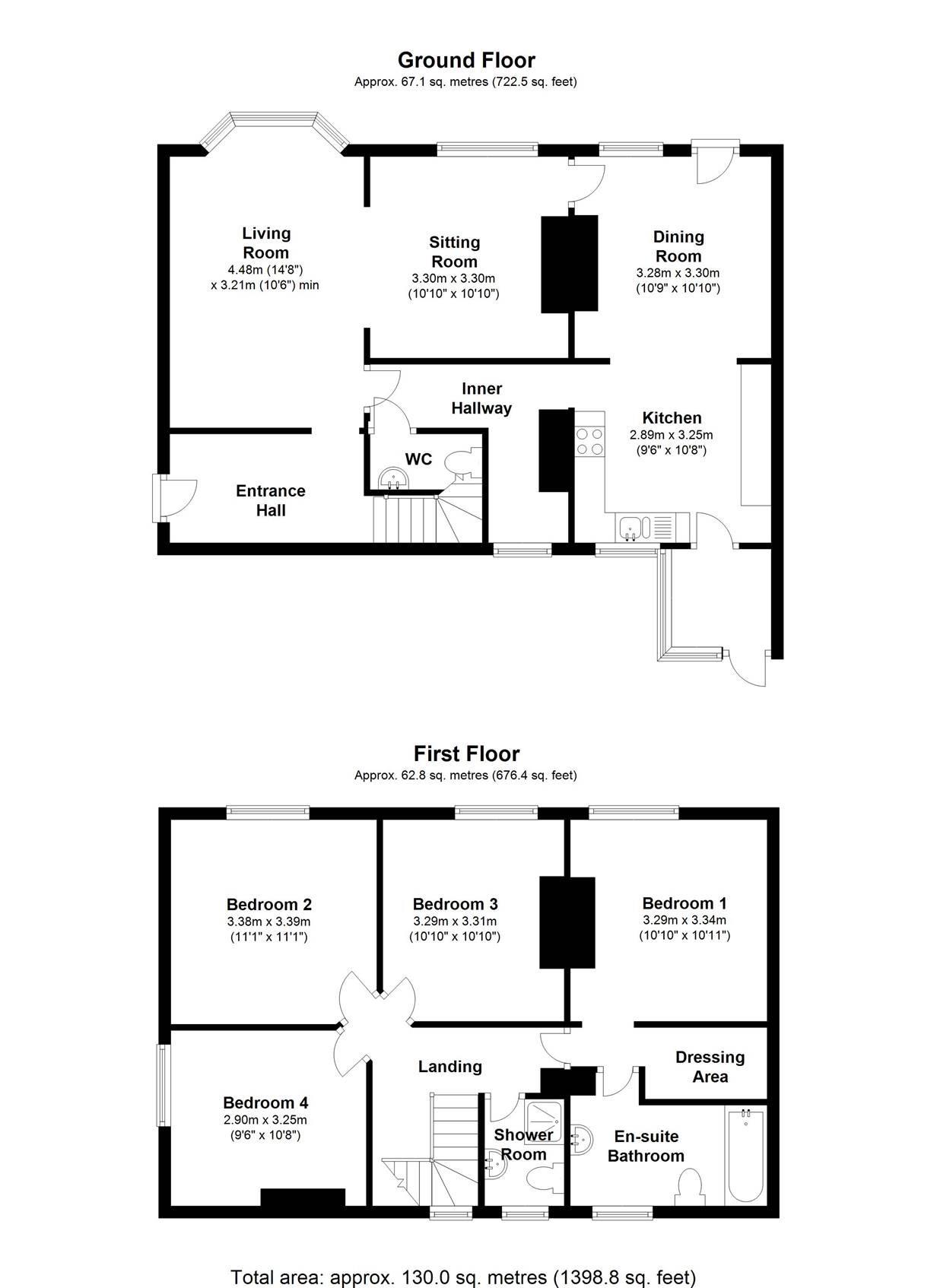 4 bed semidetached house for sale in Chapel Road, Breachwood Green