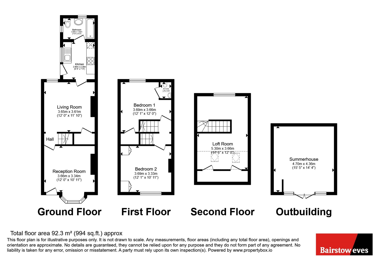12, St. Johns Close, Southend-on-Sea floorplan