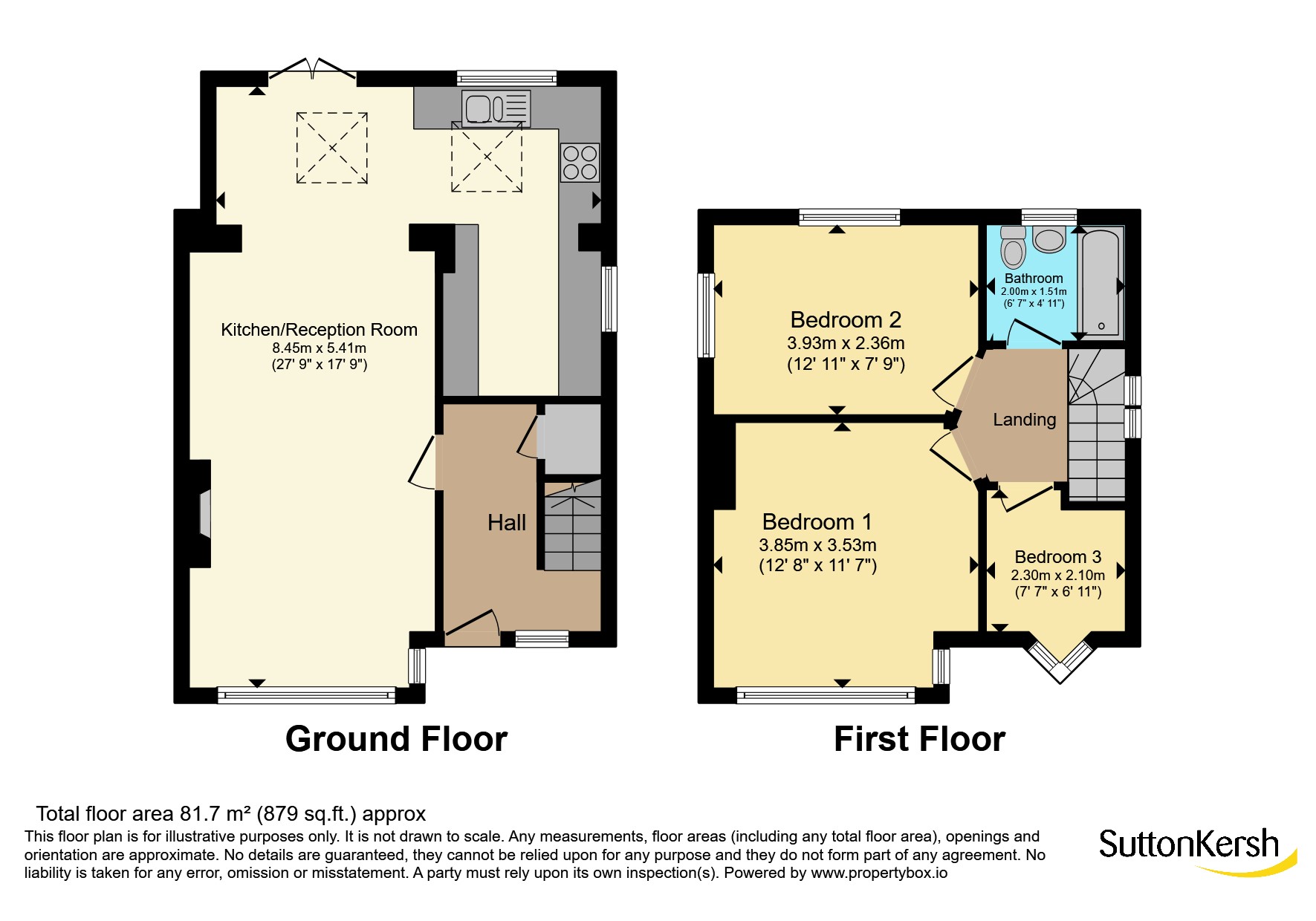 63, Crown Road, Merseyside floorplan