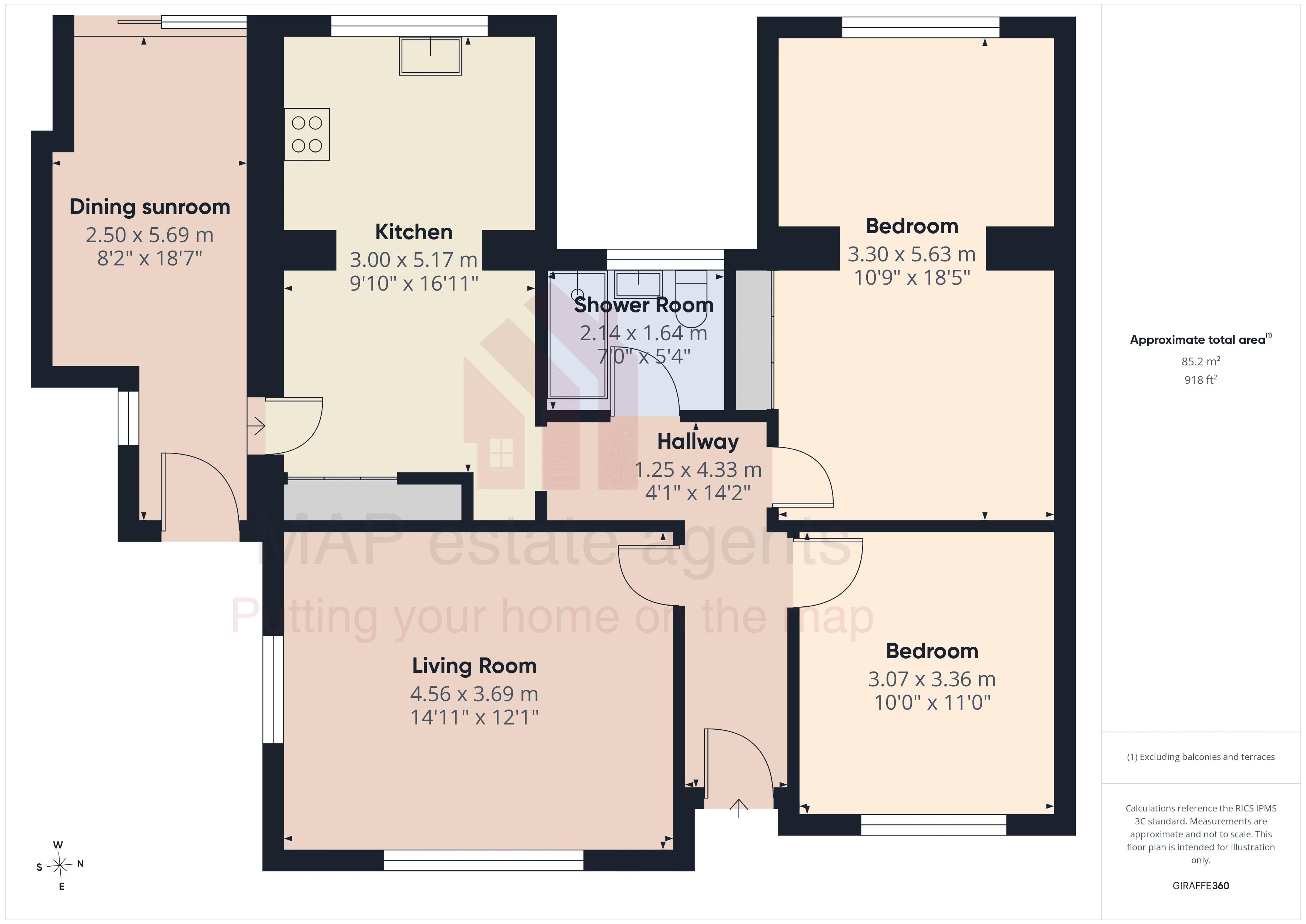 18, Westborne Road, Camborne floorplan