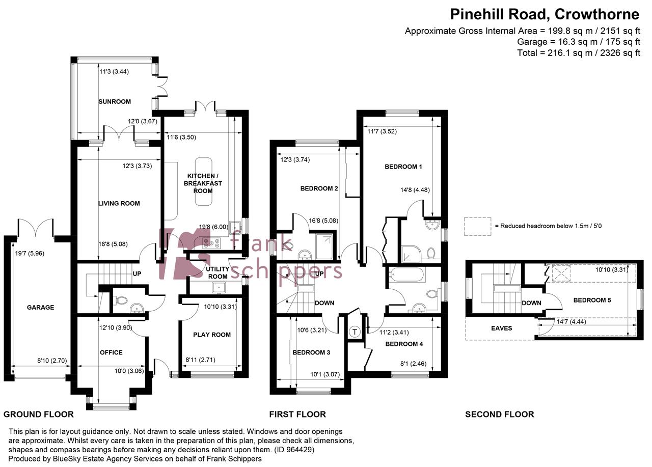 Pinehill Road, Crowthorne RG45, 5 bedroom detached house for sale