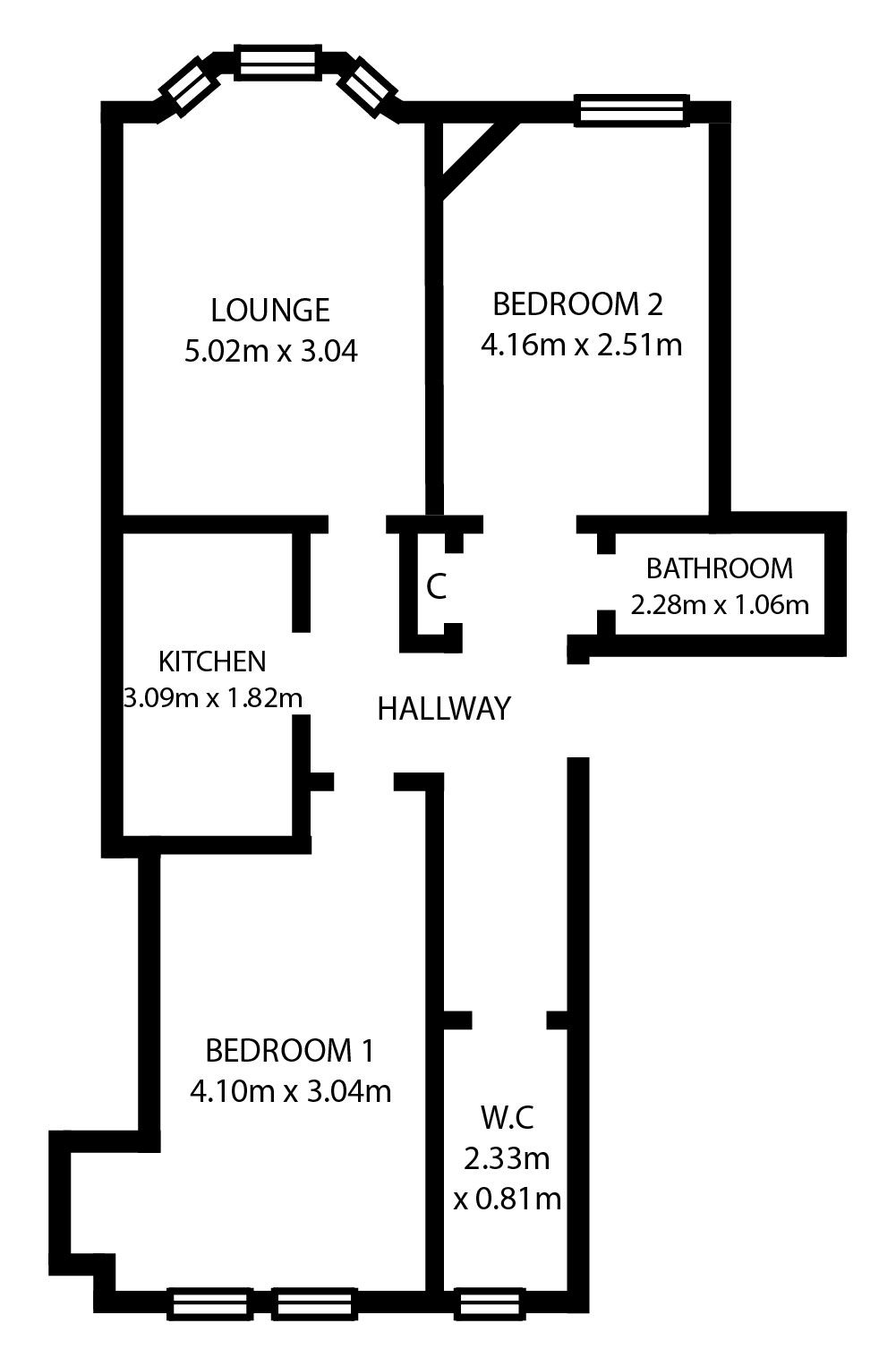 2 Bedrooms Flat for sale in Dumbarton Road, Scotstoun, Glasgow G14