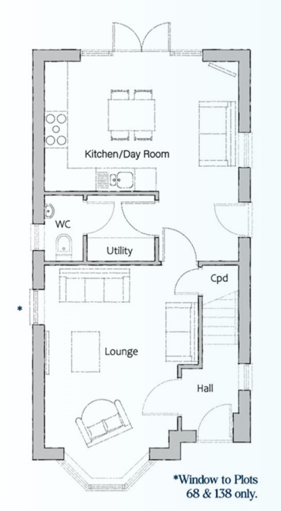 ., The Wansford, Lindofen View, Immingham floorplan