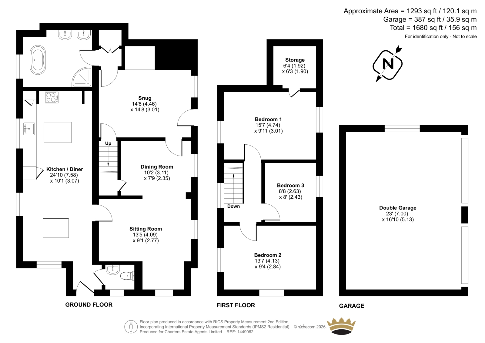134 Highway Cottage,, Micheldever, Hampshire floorplan